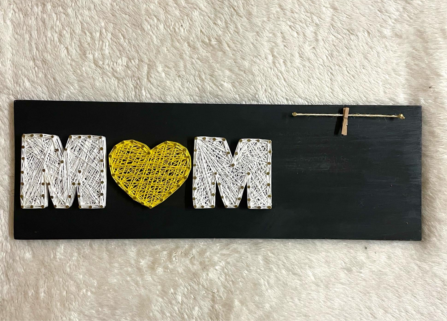 Mom String Art