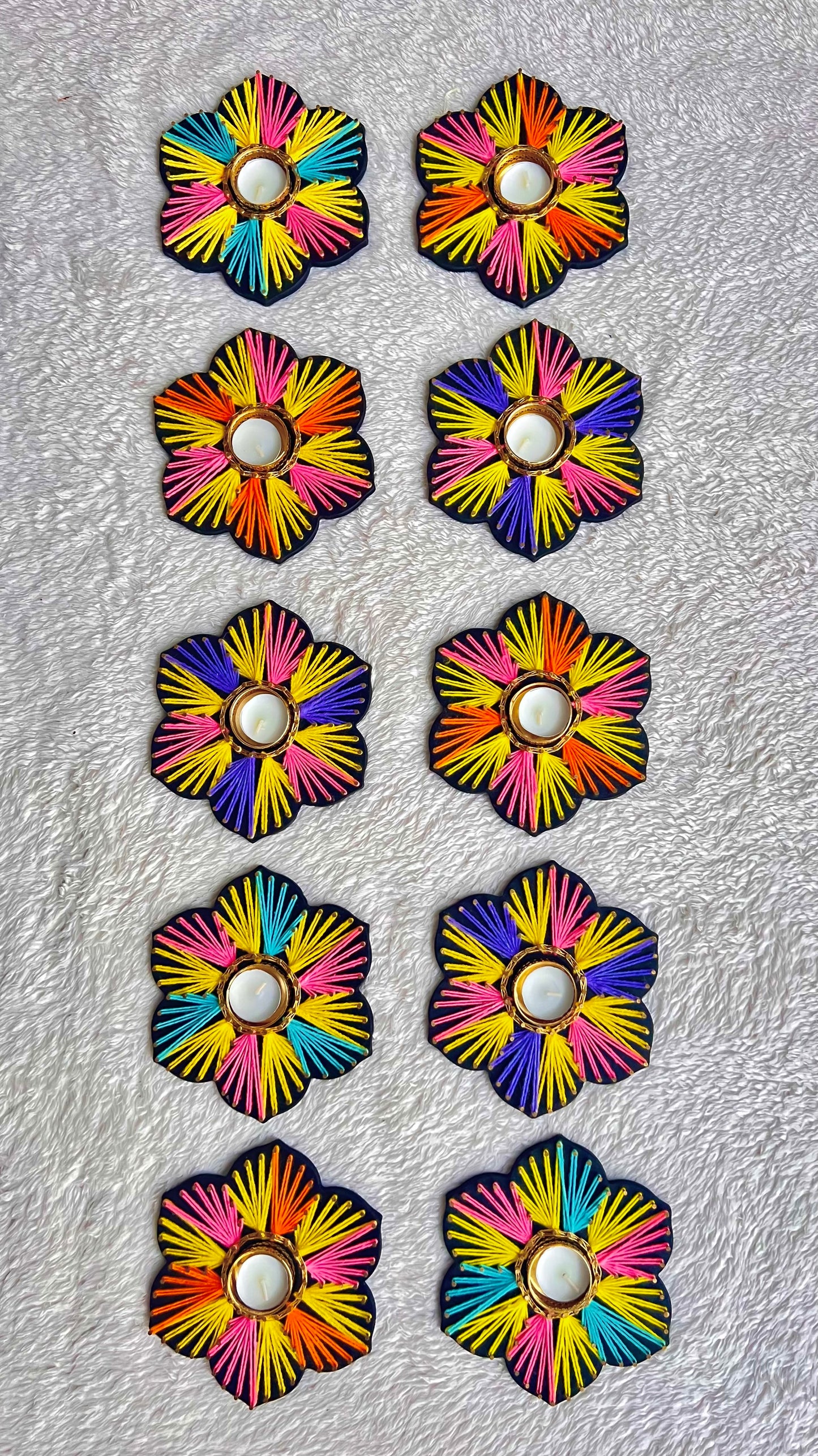 Flower Diya Return Gifts String Art