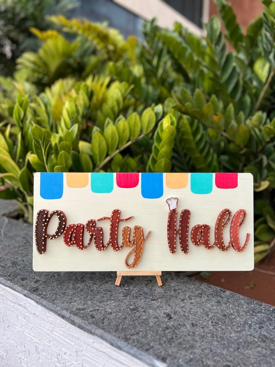 Party Hall String Art