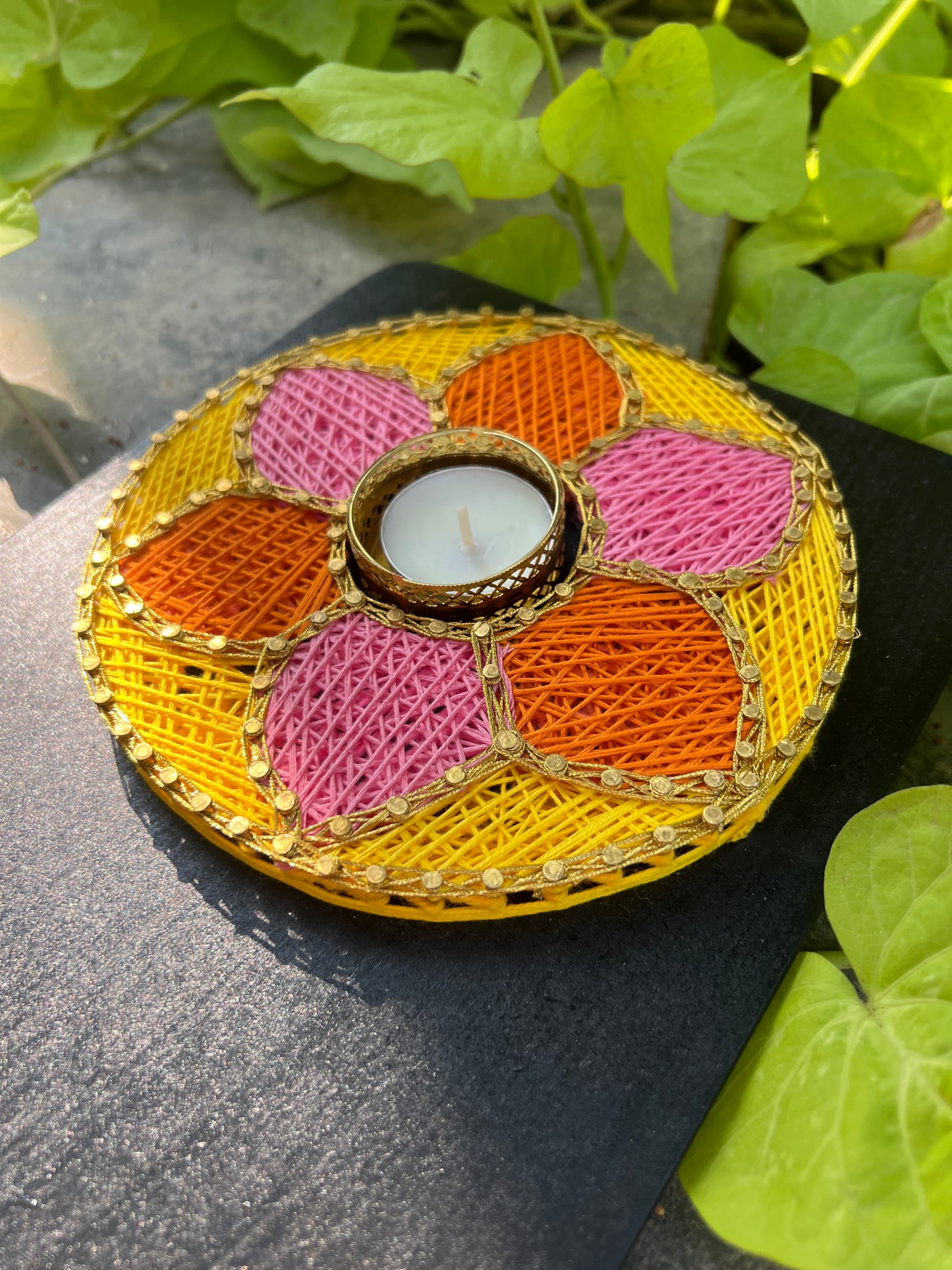 Circle Diya String Art