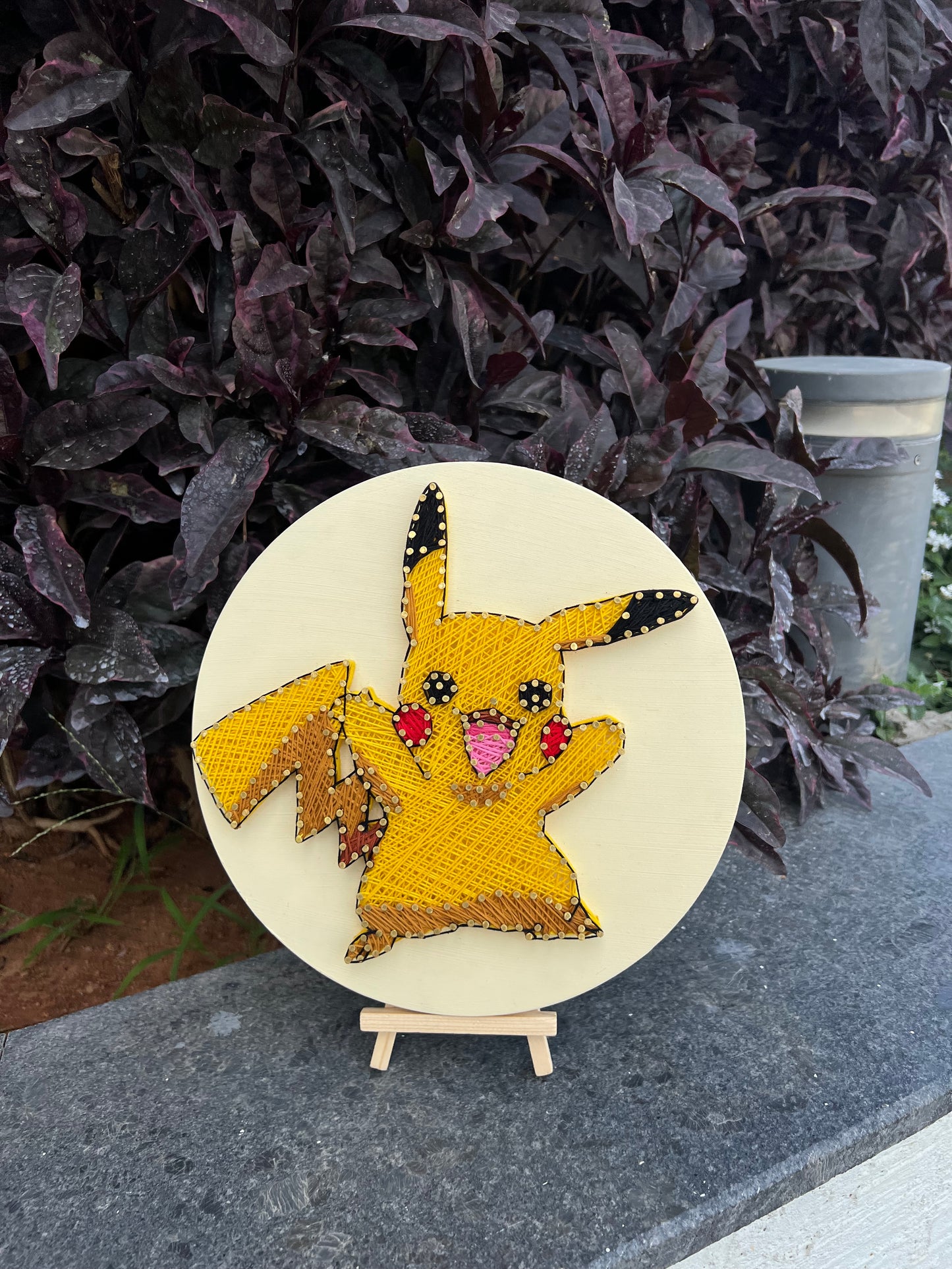Pikachu String Art