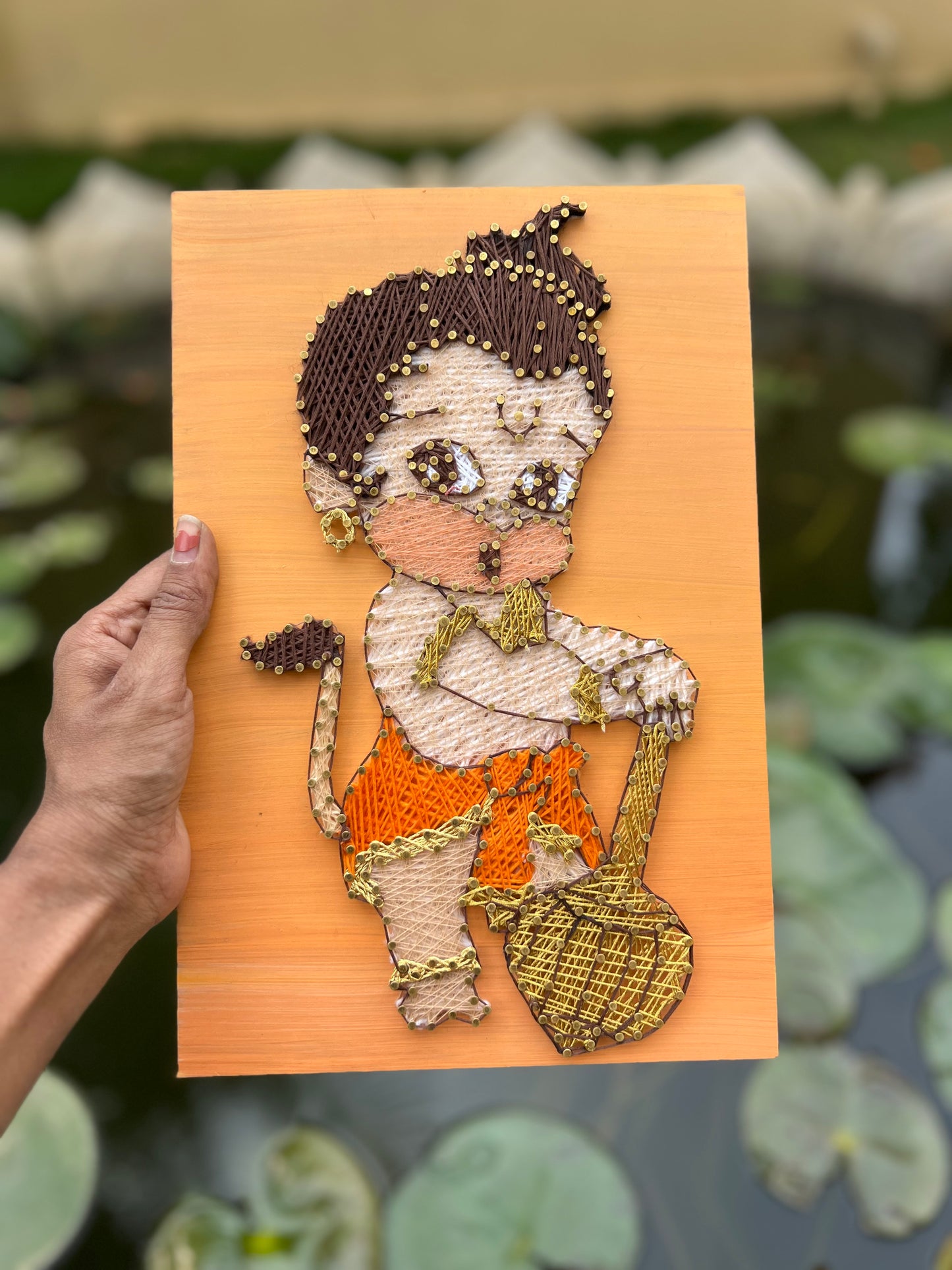 Hanuman String Art