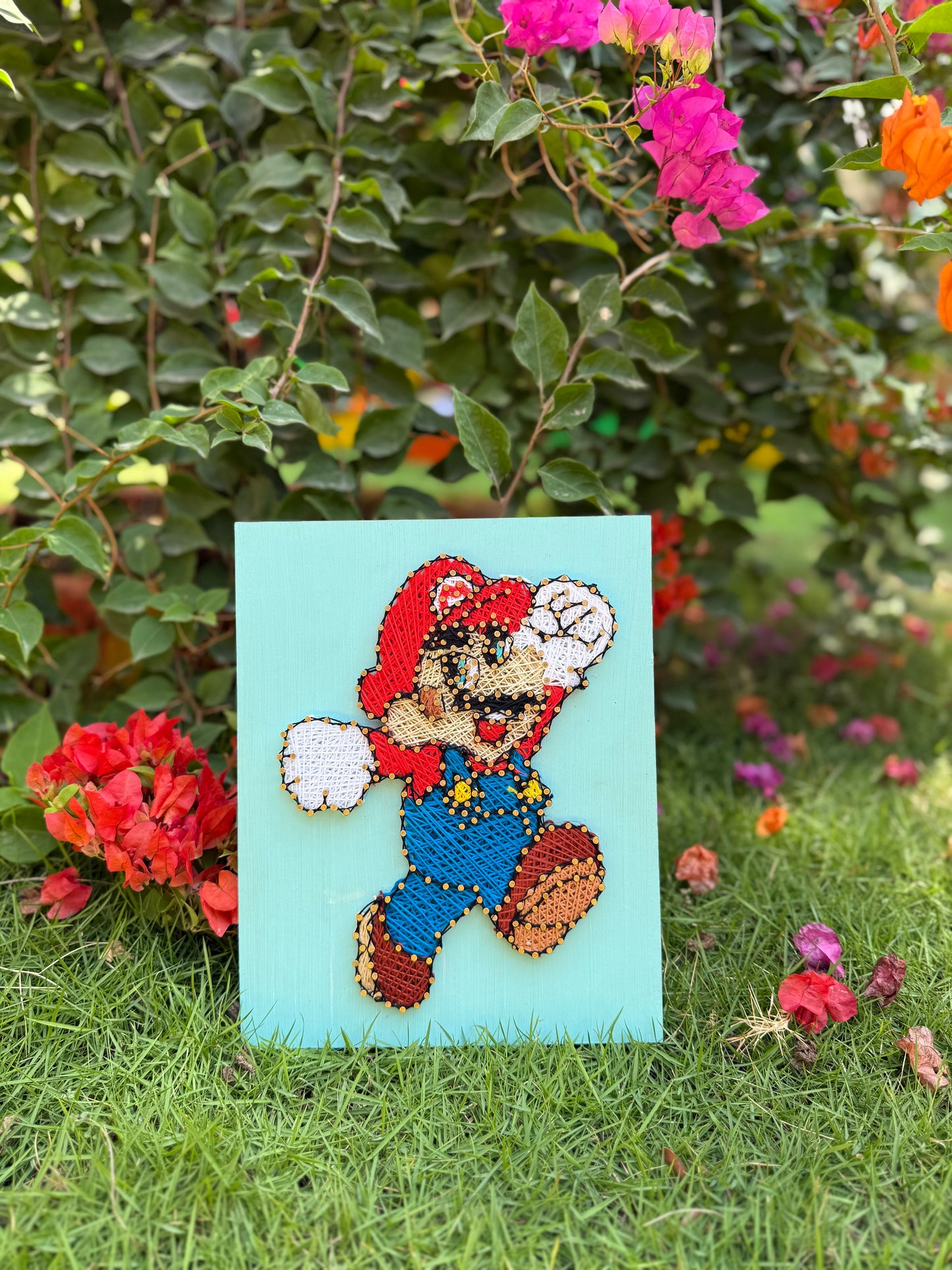 Mario String Art