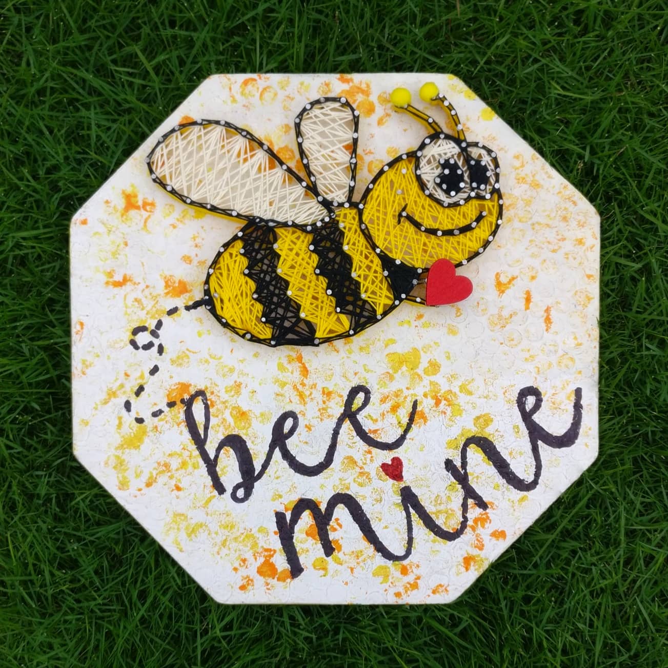 Bee Mine String Art