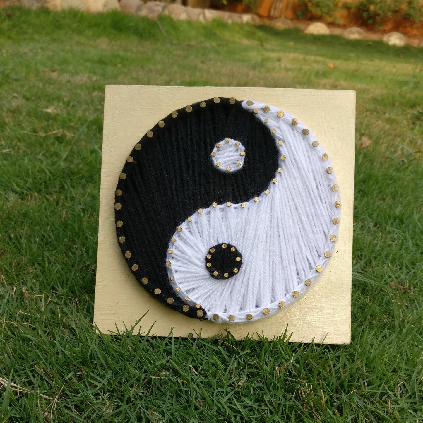 Yin Yang String Art