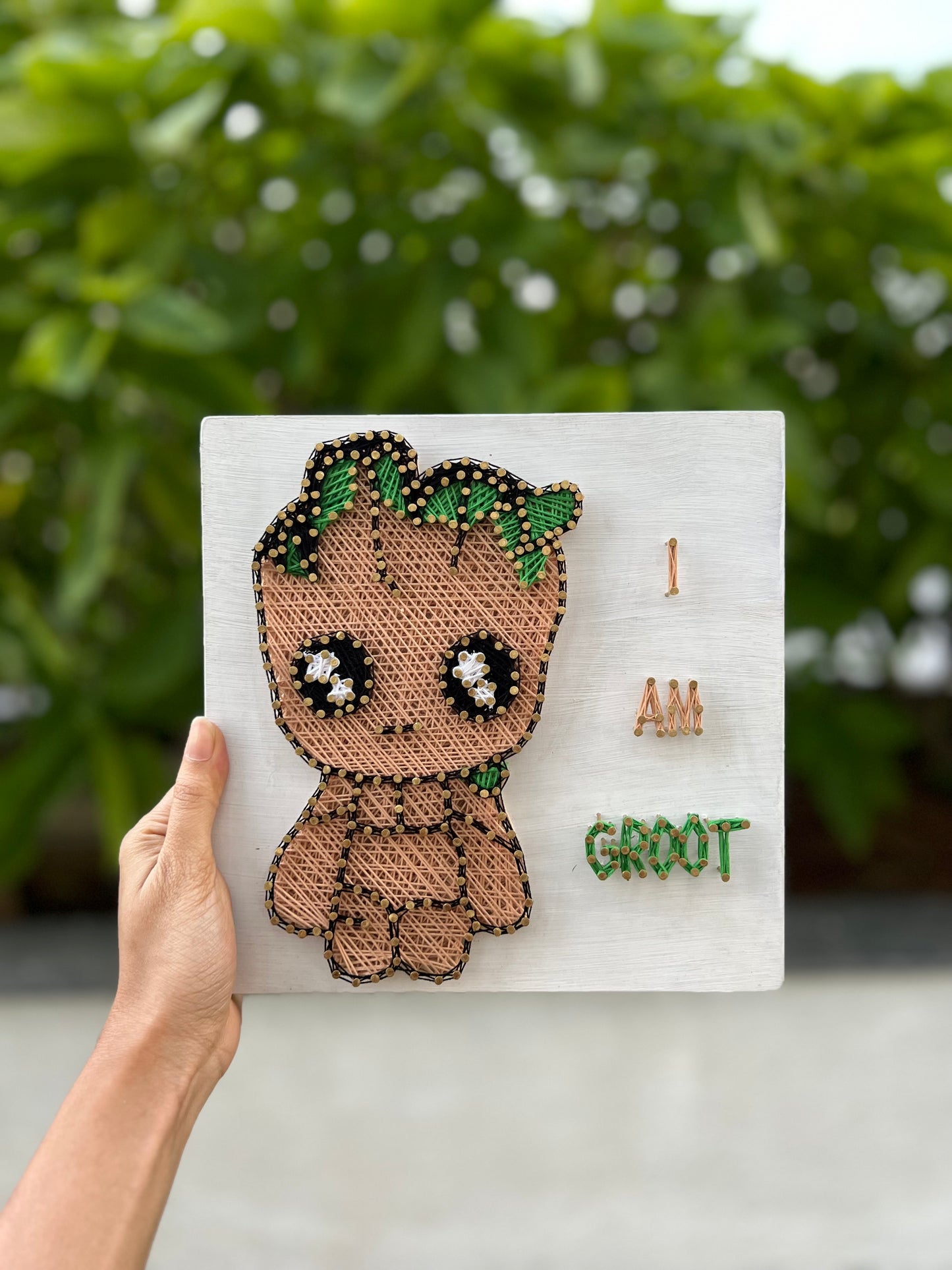I Am Groot String Art
