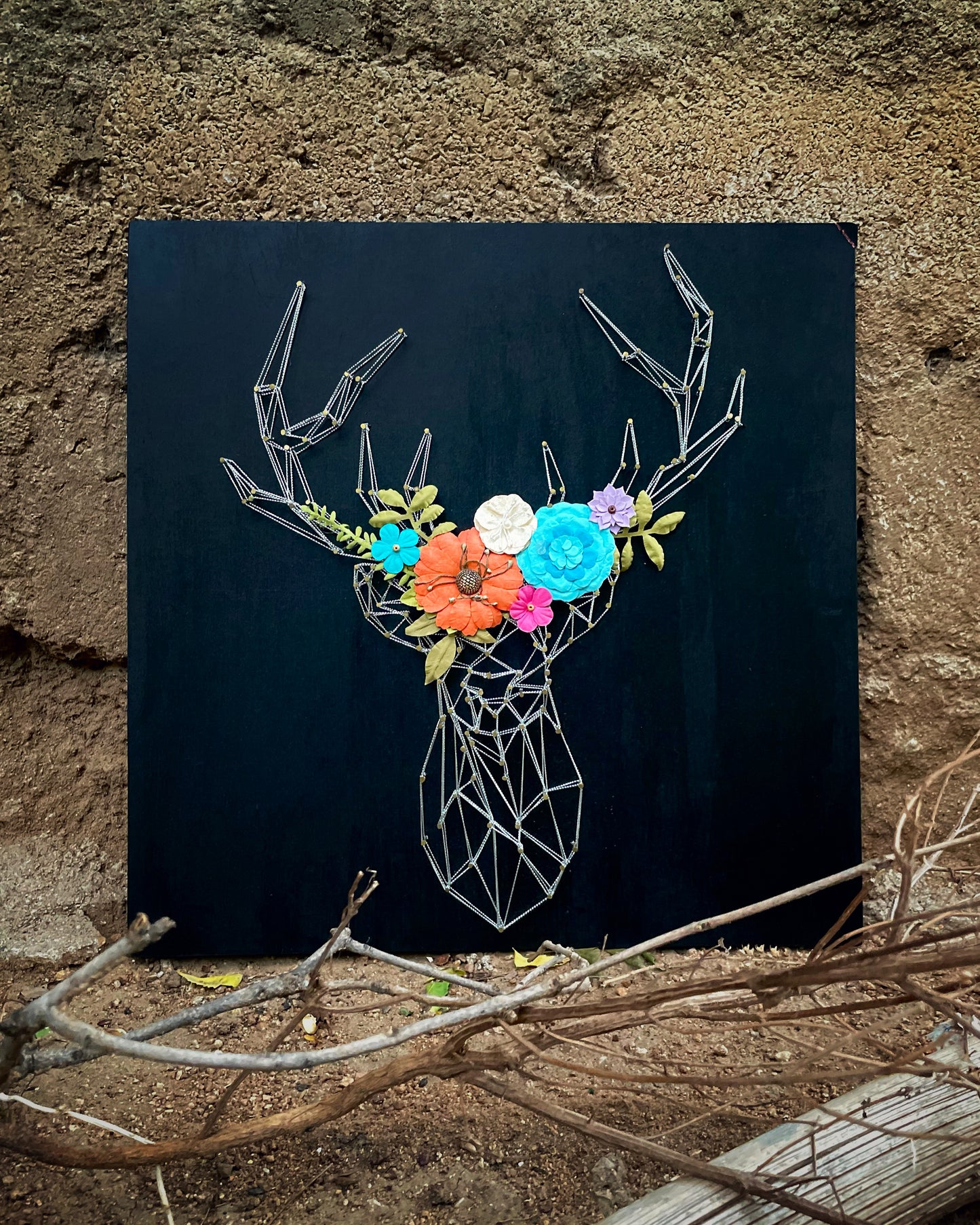Reindeer Big String Art