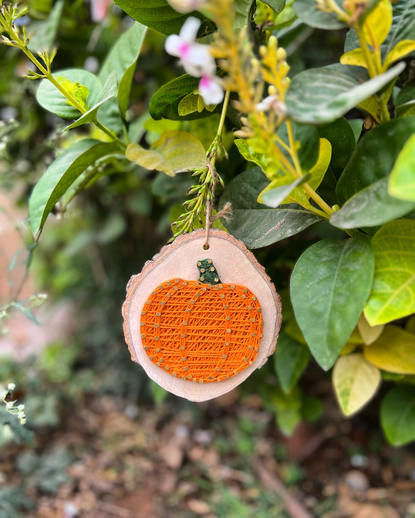 Pumpkin String Art