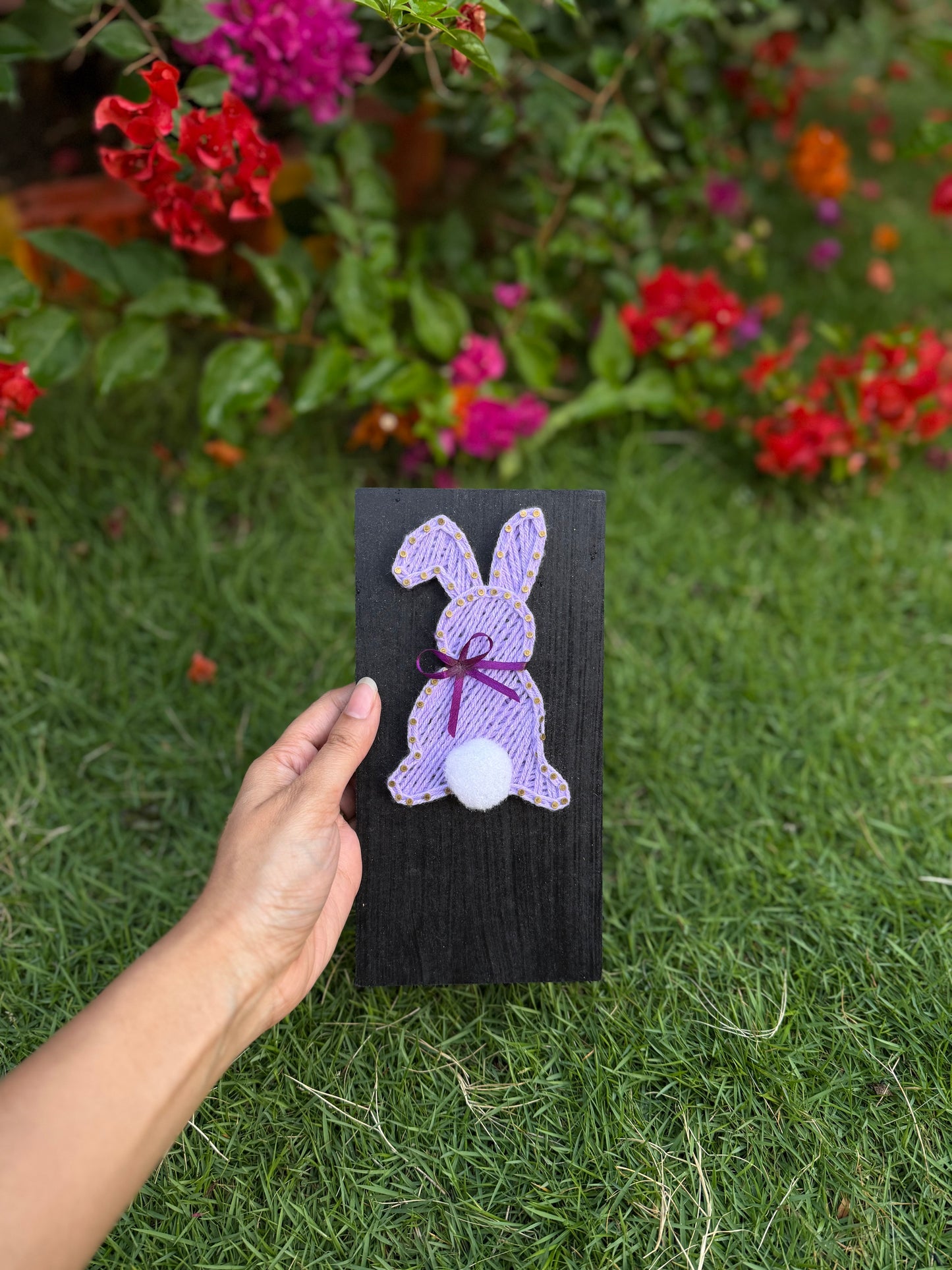 Cute Animal String With Customized Name String Art