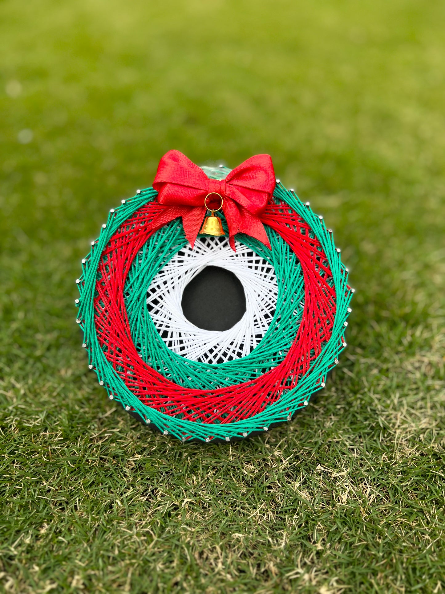 Christmas Wreath String Art