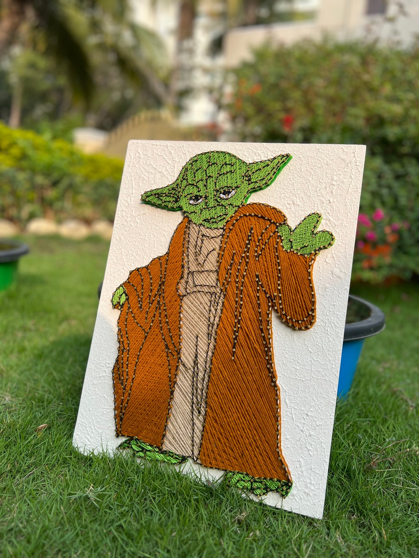 Master Yoda String Art