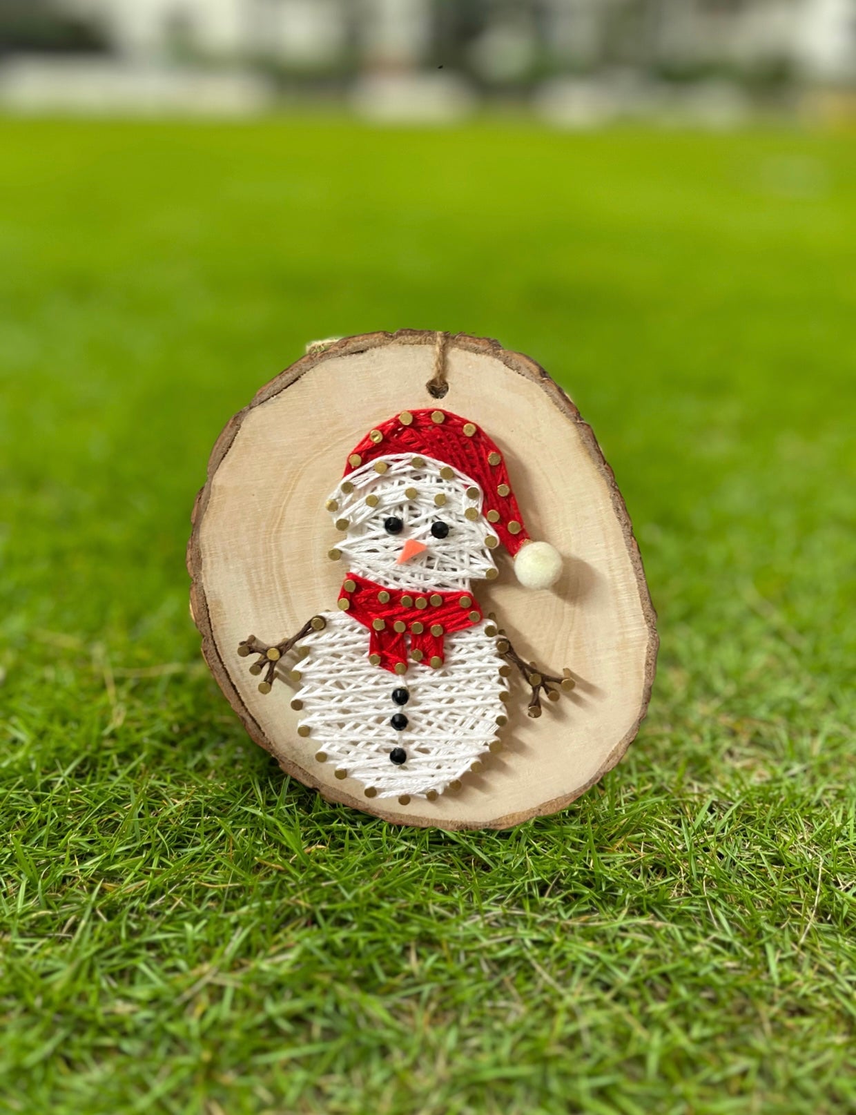 Snowman String Art