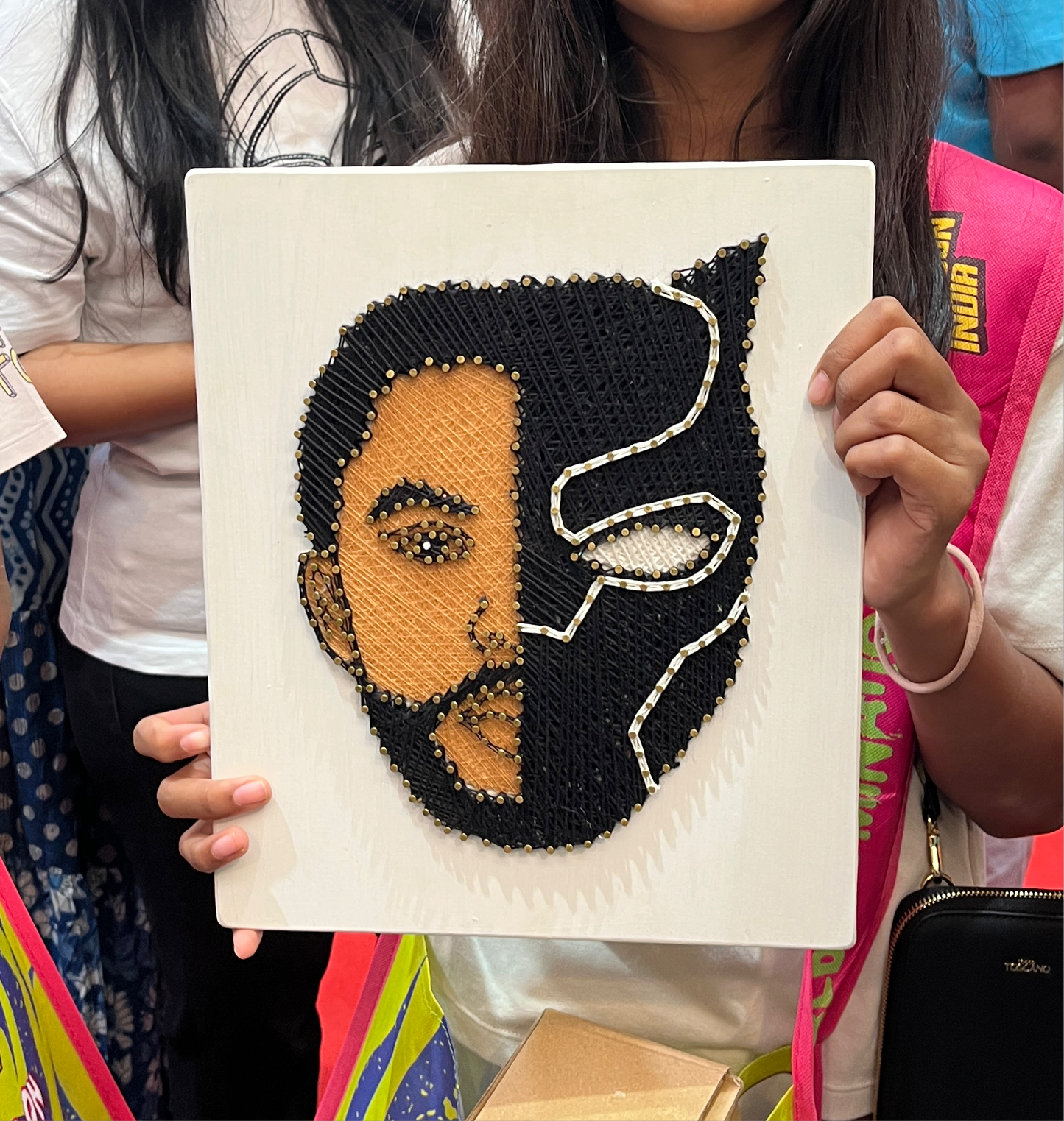 Black Panther And T'Challa String Art