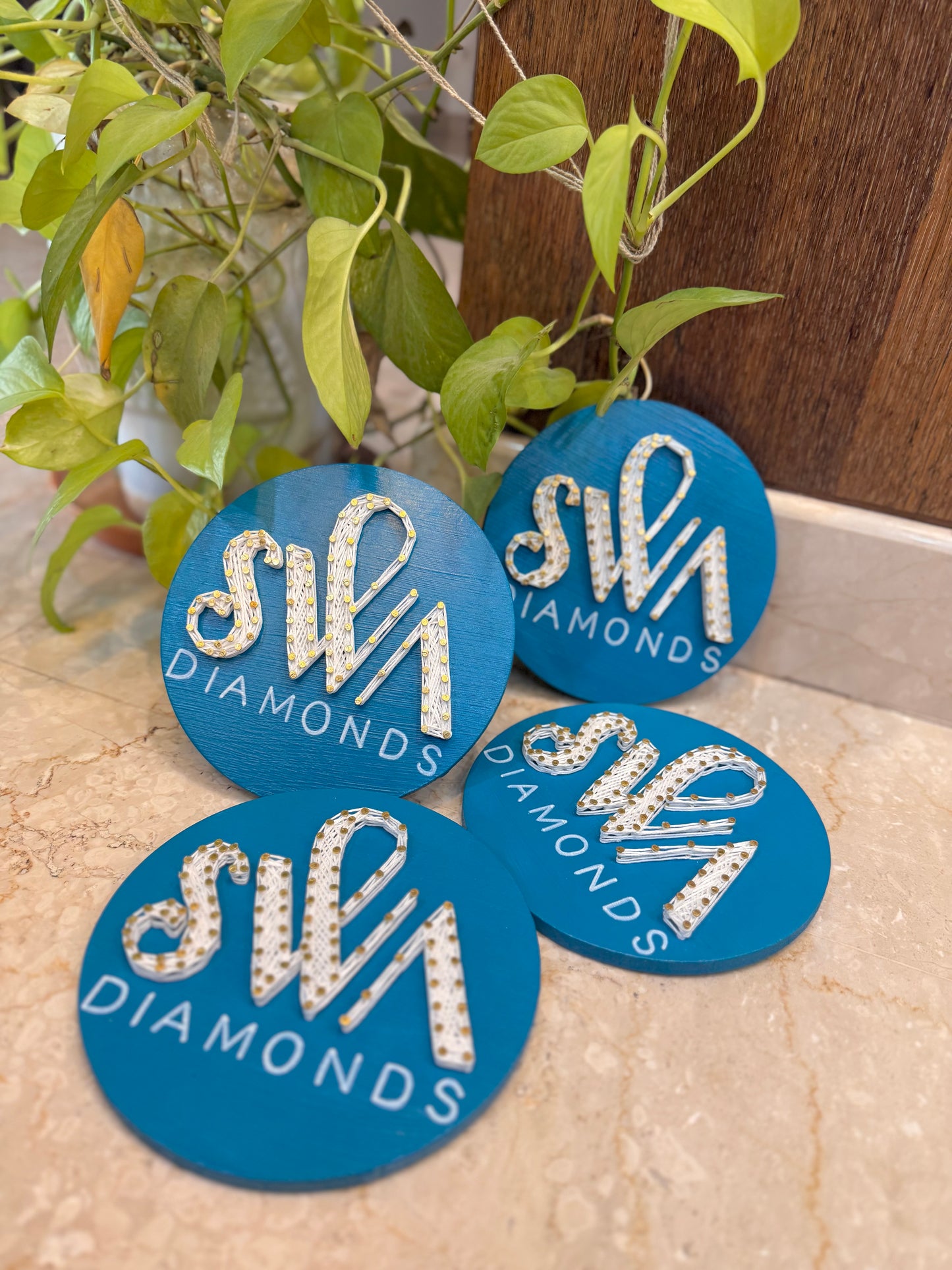 Company Logo Return Gifts String Art