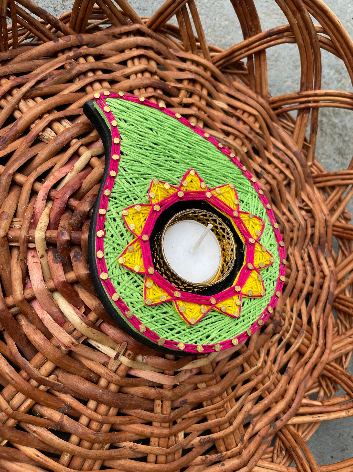 Drop Diya String Art