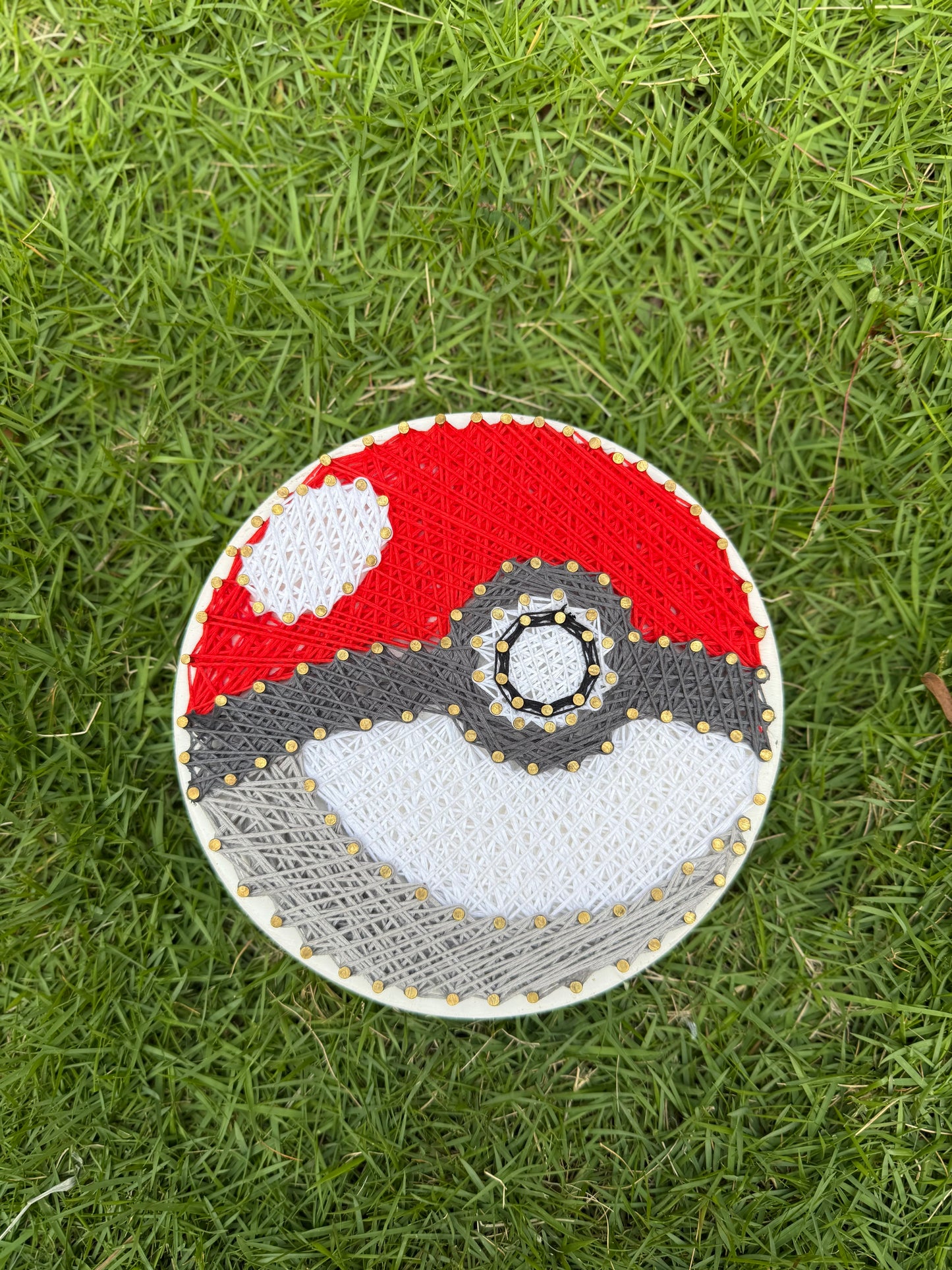 Pokemon Ball String Art