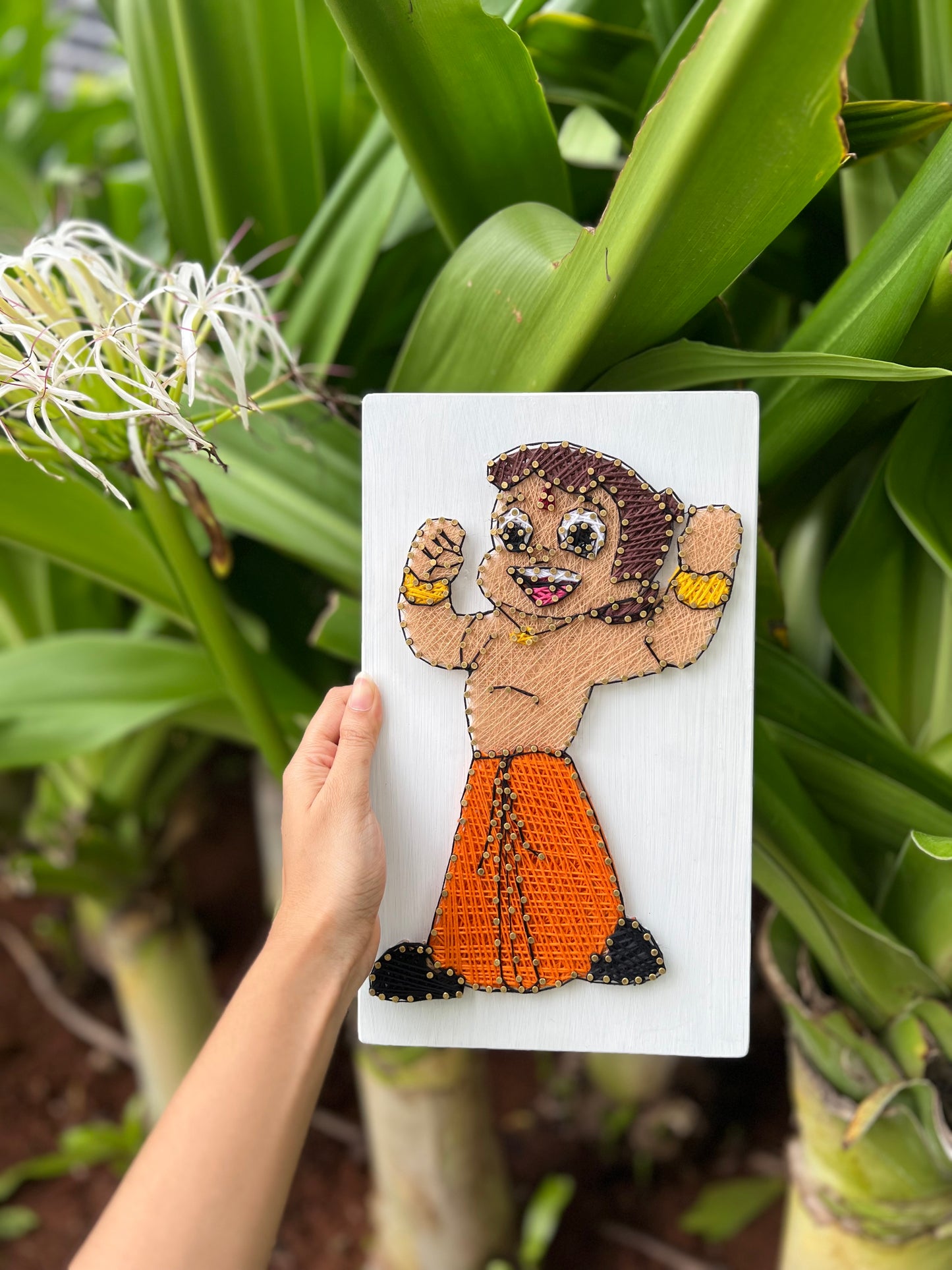 Chota Bheem String Art
