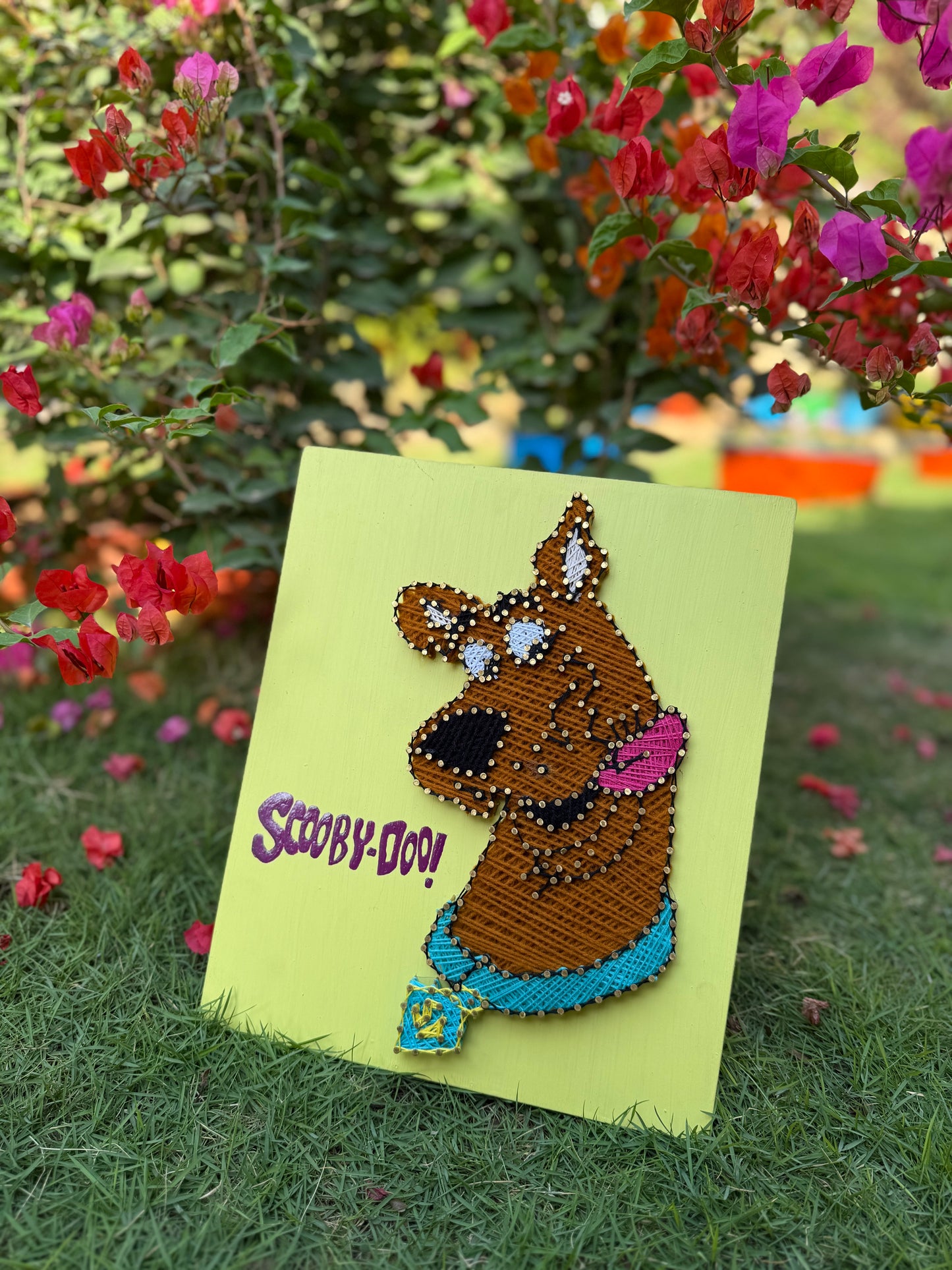 Scooby Doo String Art
