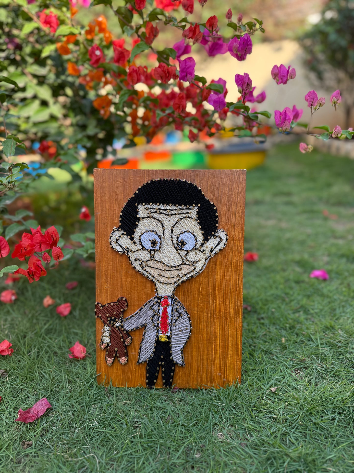 Mr. Bean String Art