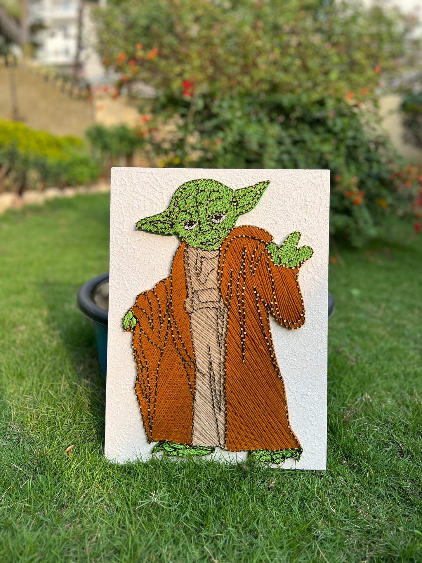 Master Yoda String Art