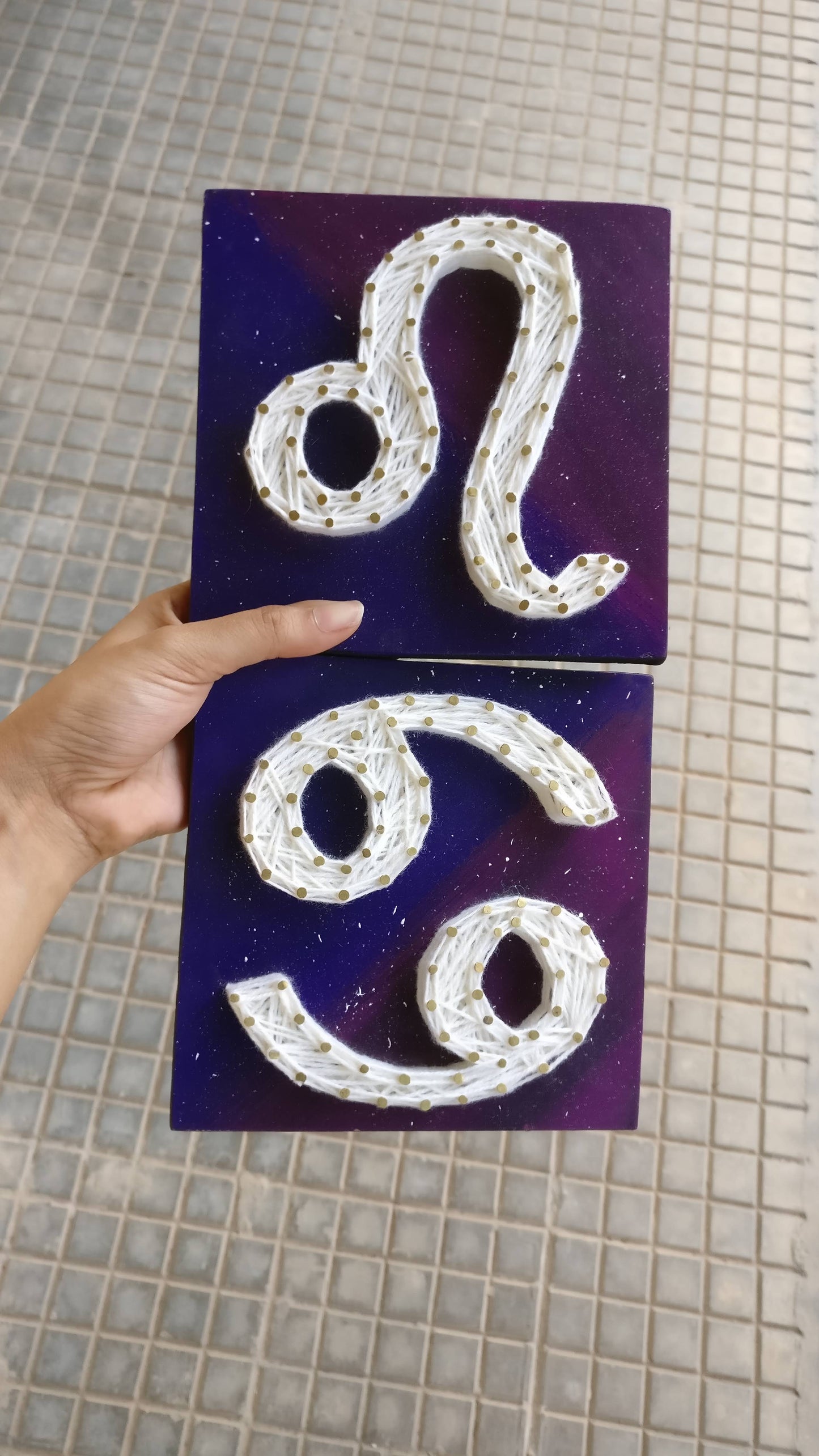 Zodiac Signs String Art