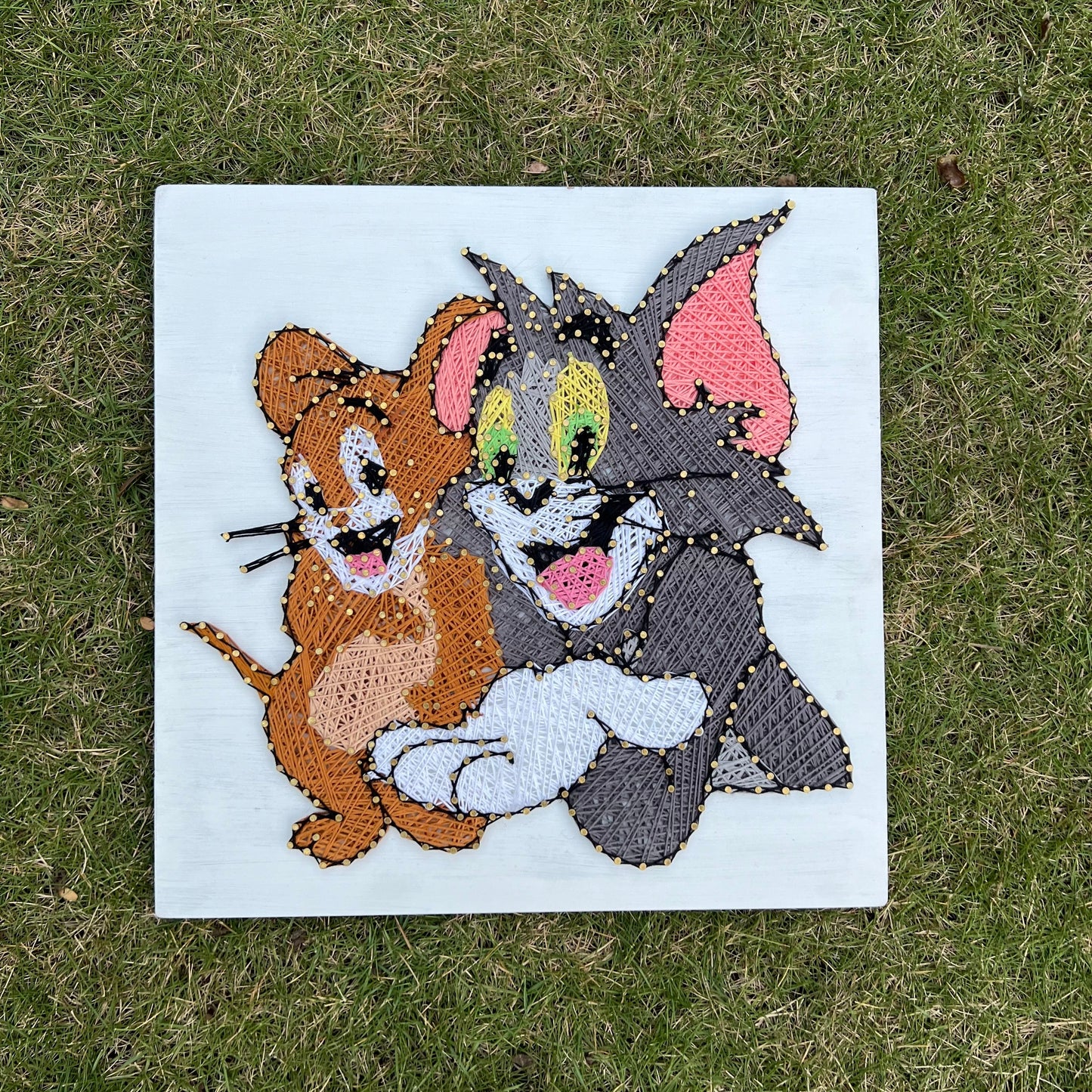 Tom and Jerry String Art