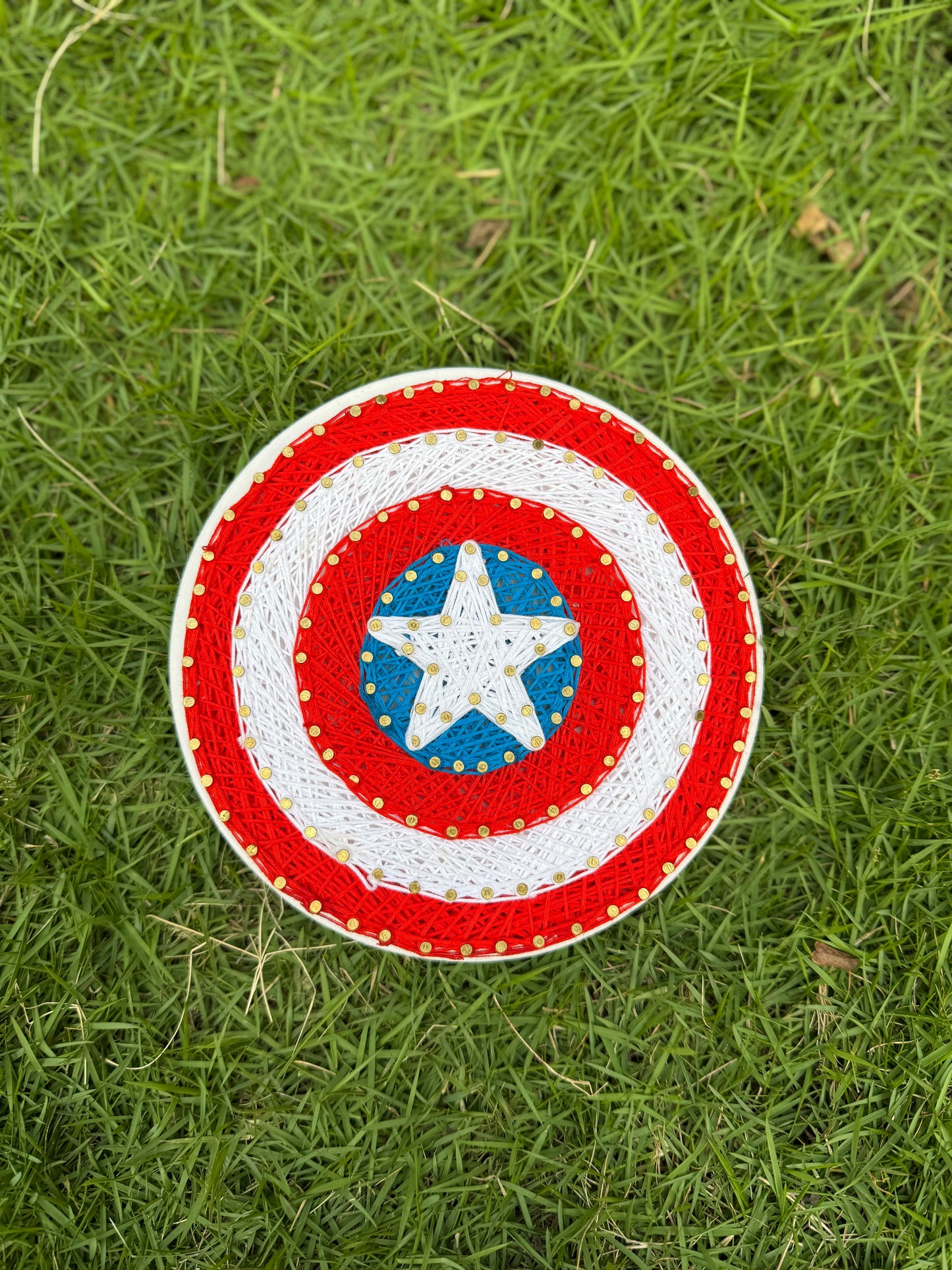 Captain America String Art