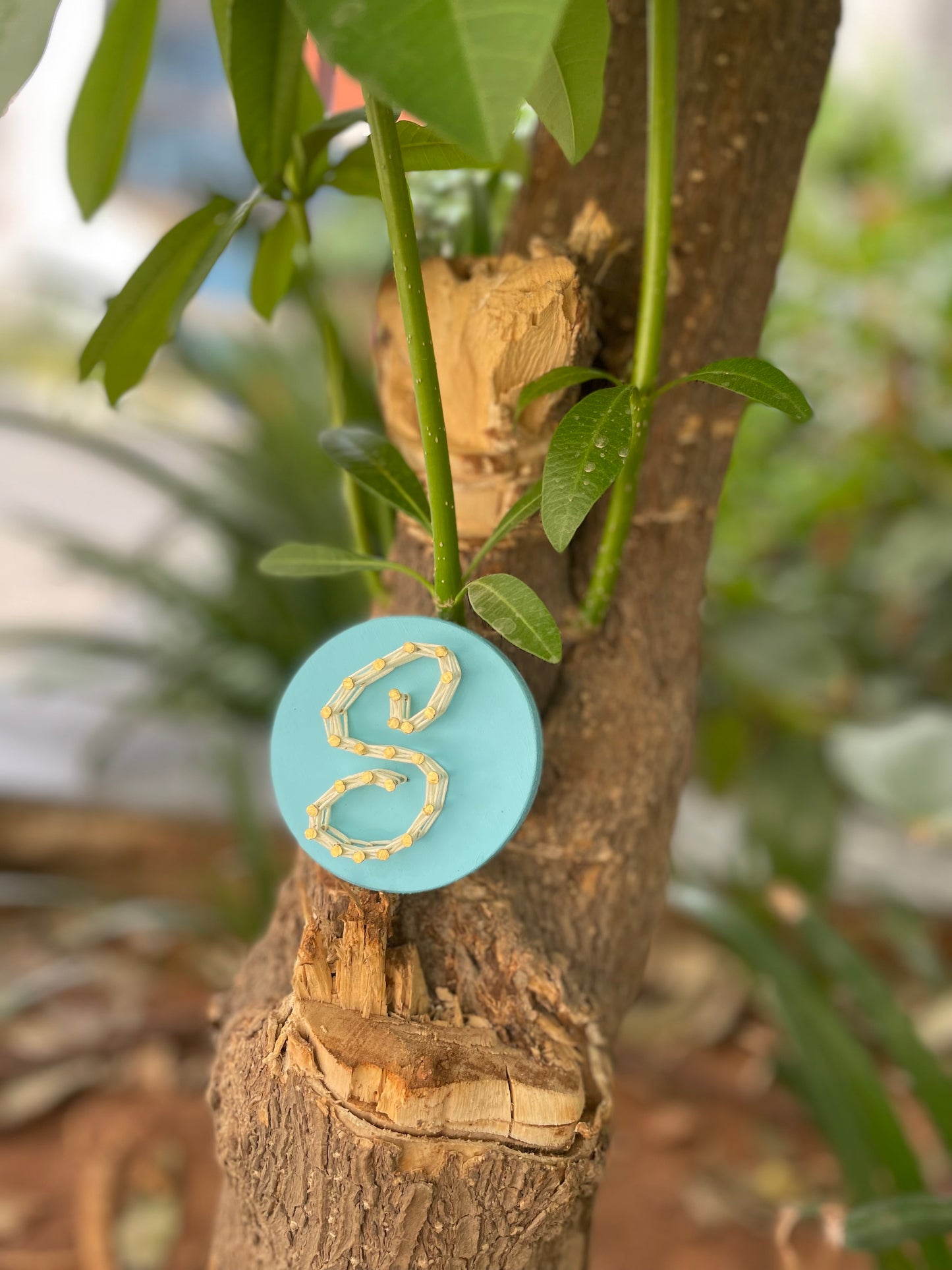 Alphabet Fridge Magnet String Art