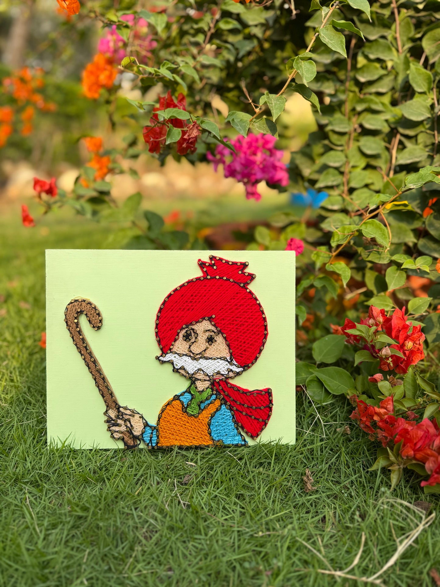 Chacha Chaudhary String Art