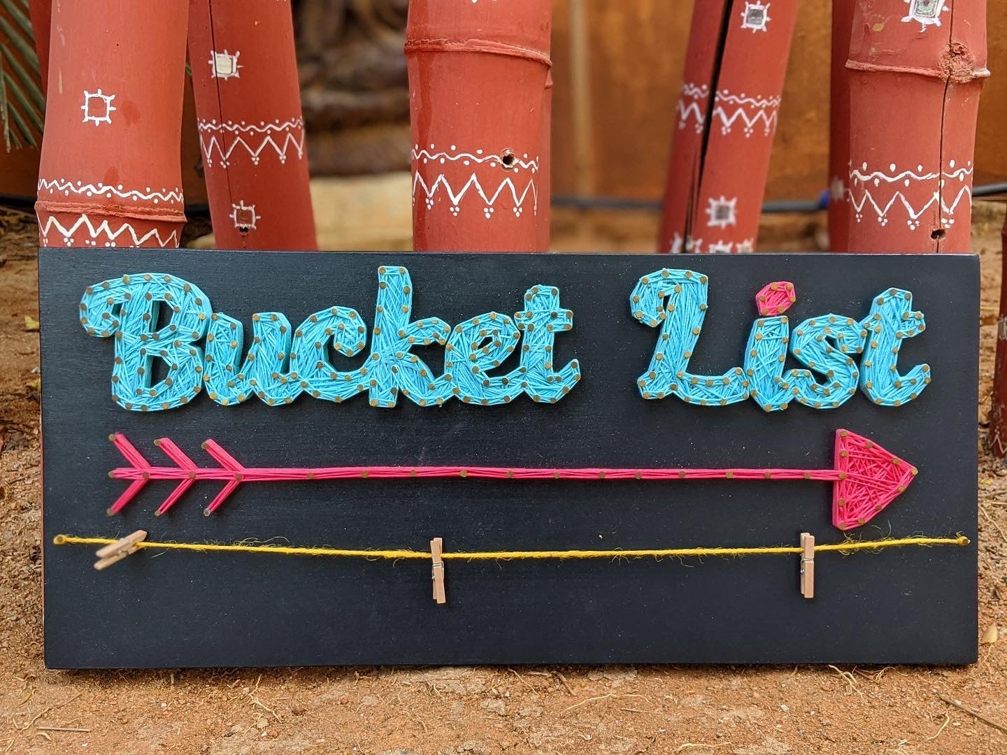 Bucket List String Art
