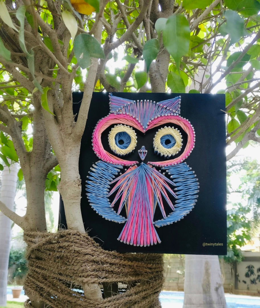 Owl String Art