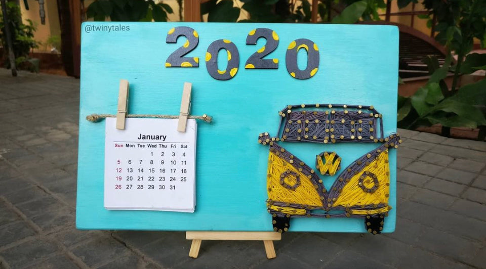 Calendar String Art