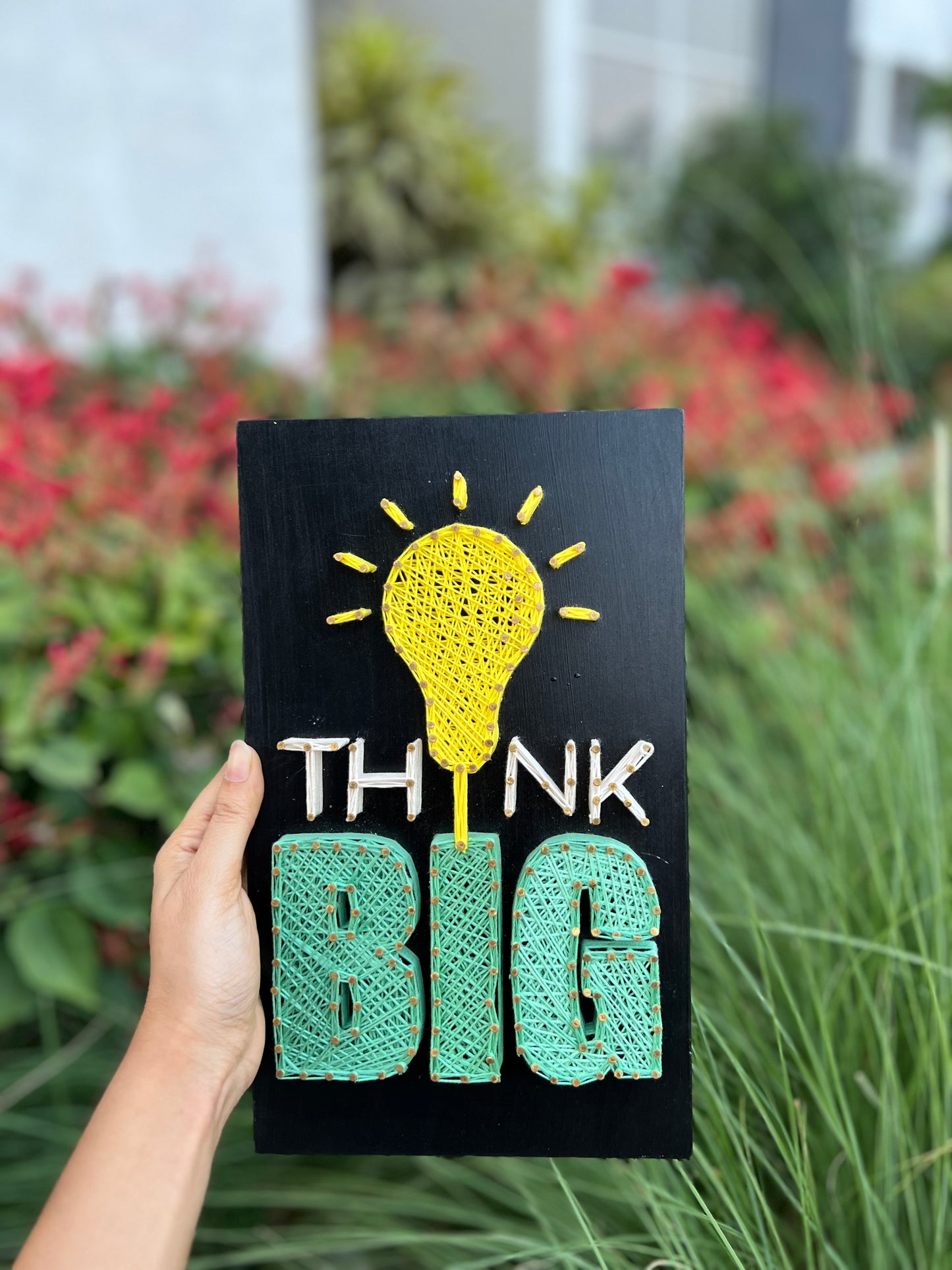 Think Big String Art