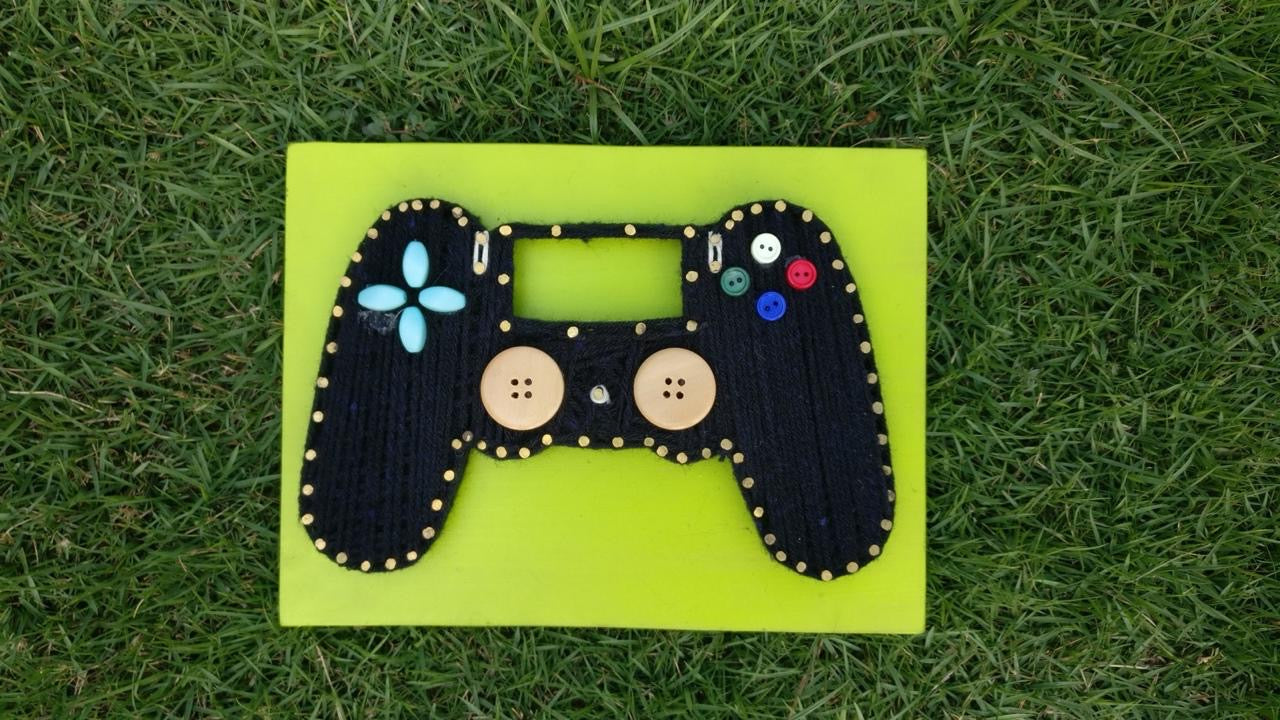 Playstation Console String Art