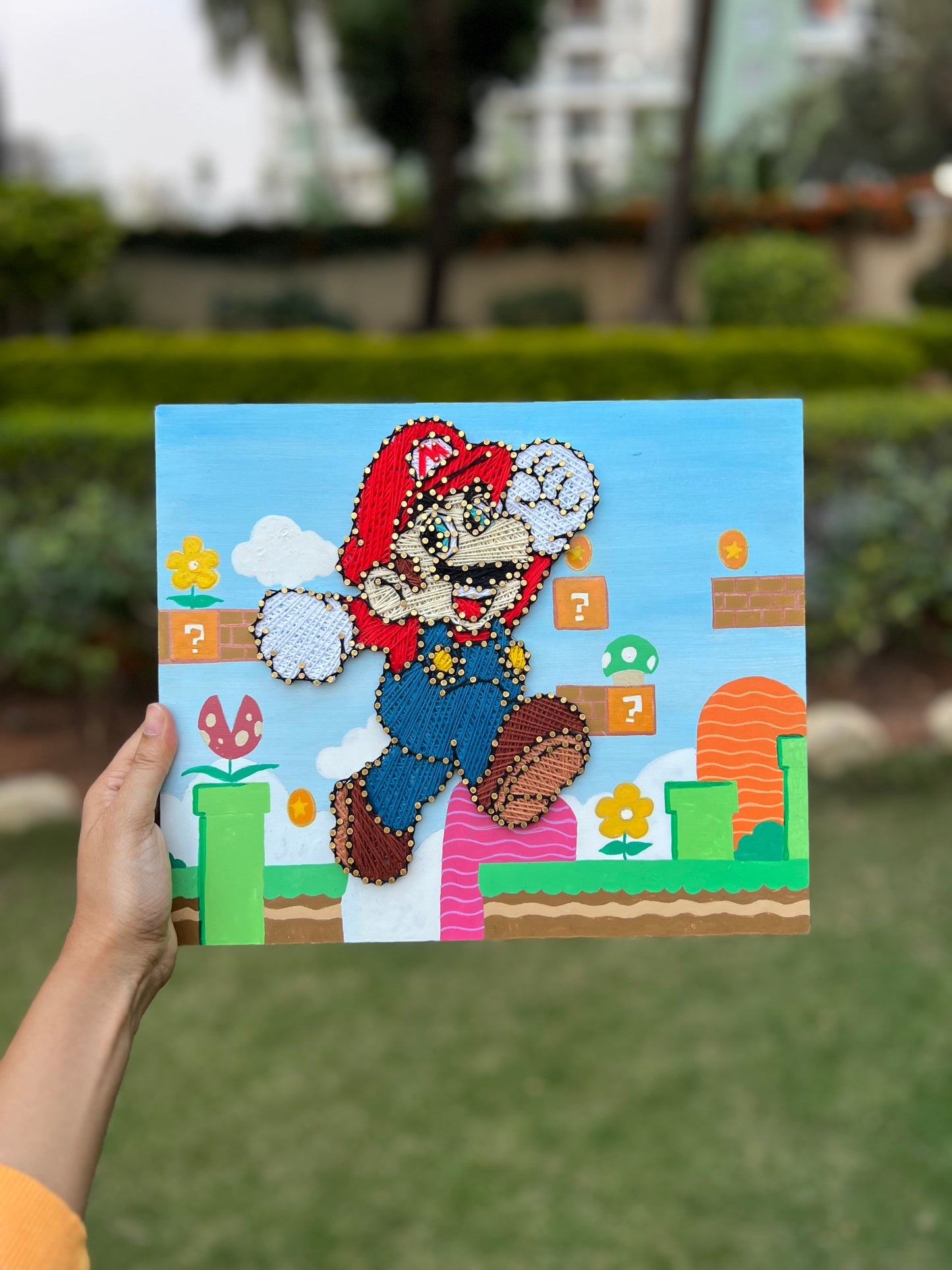 Mario String Art