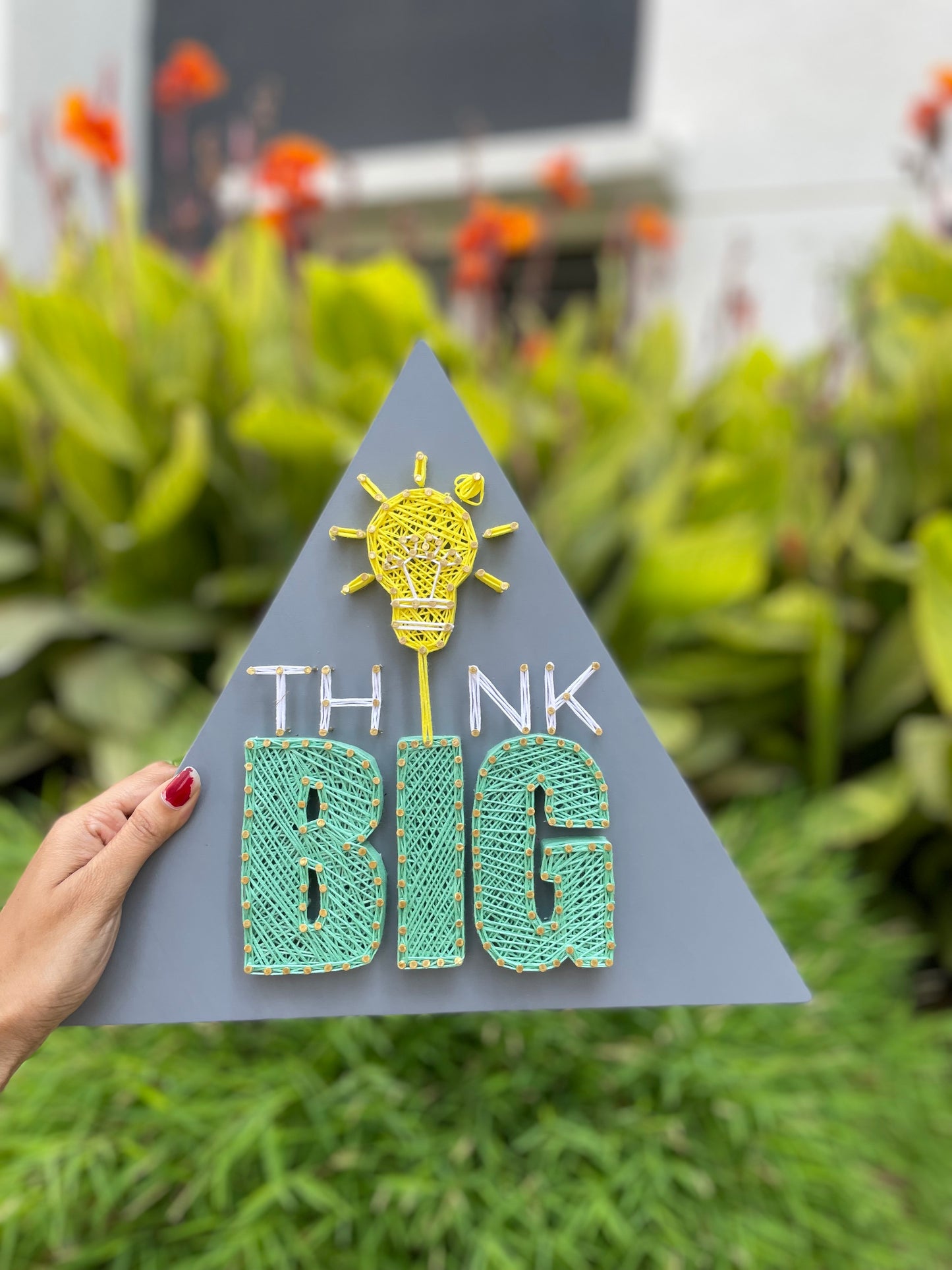 Think Big String Art