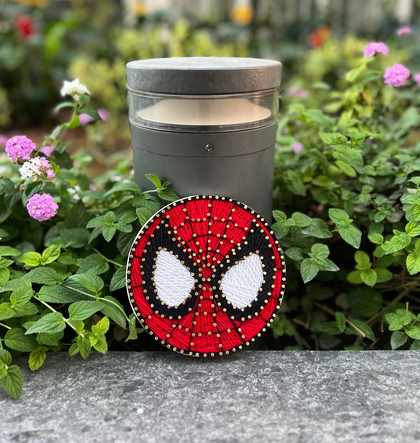 Spiderman String Art