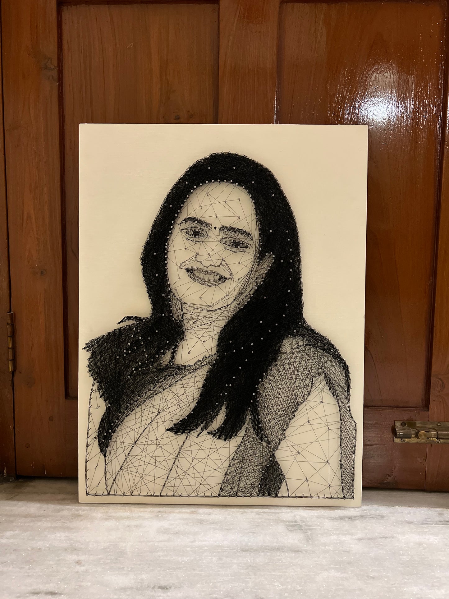 Single Portrait String Art