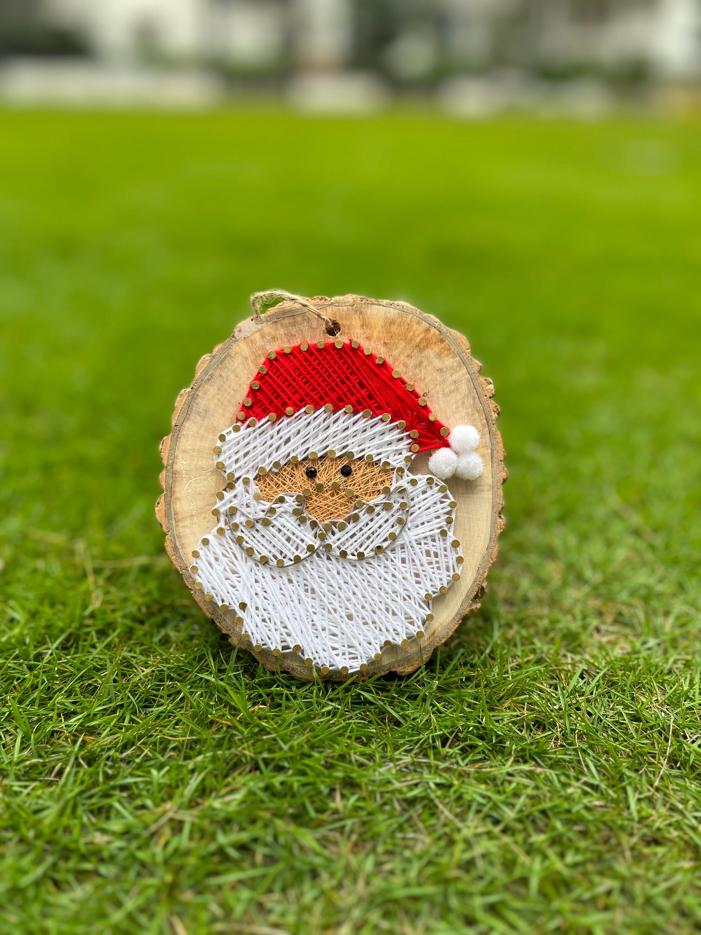 Santa Claus String Art