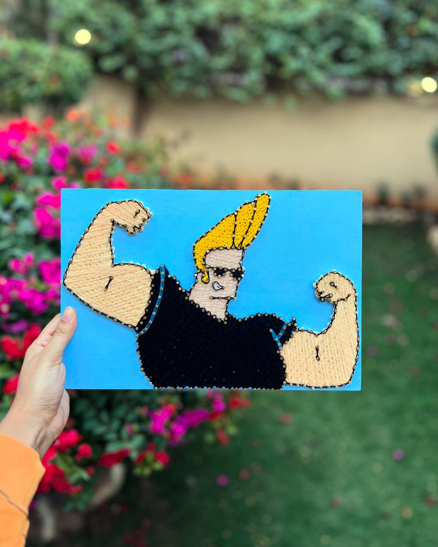 Johnny Bravo String Art