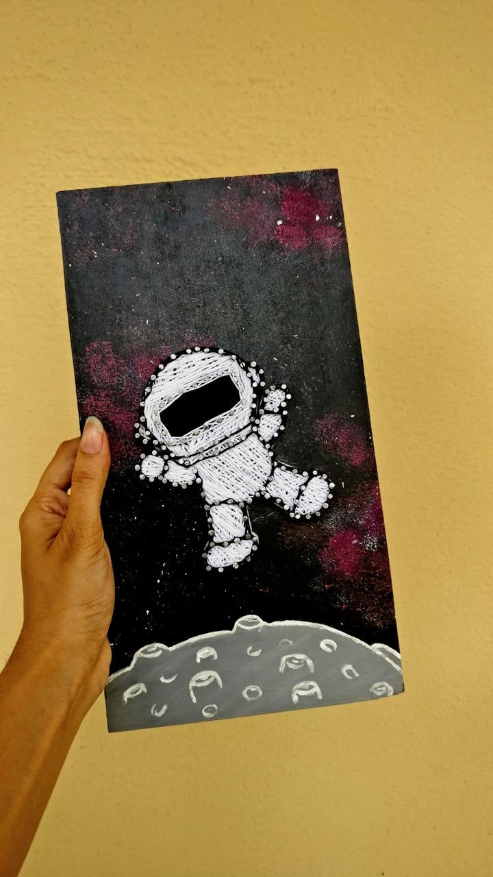 Astronaut String Art
