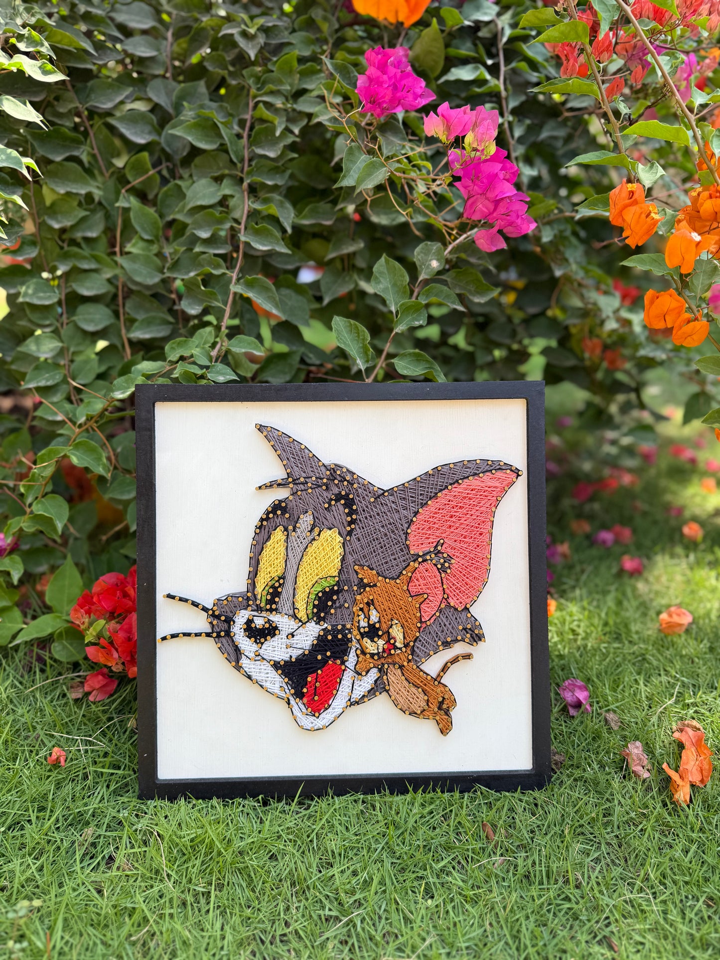 Tom and Jerry String Art