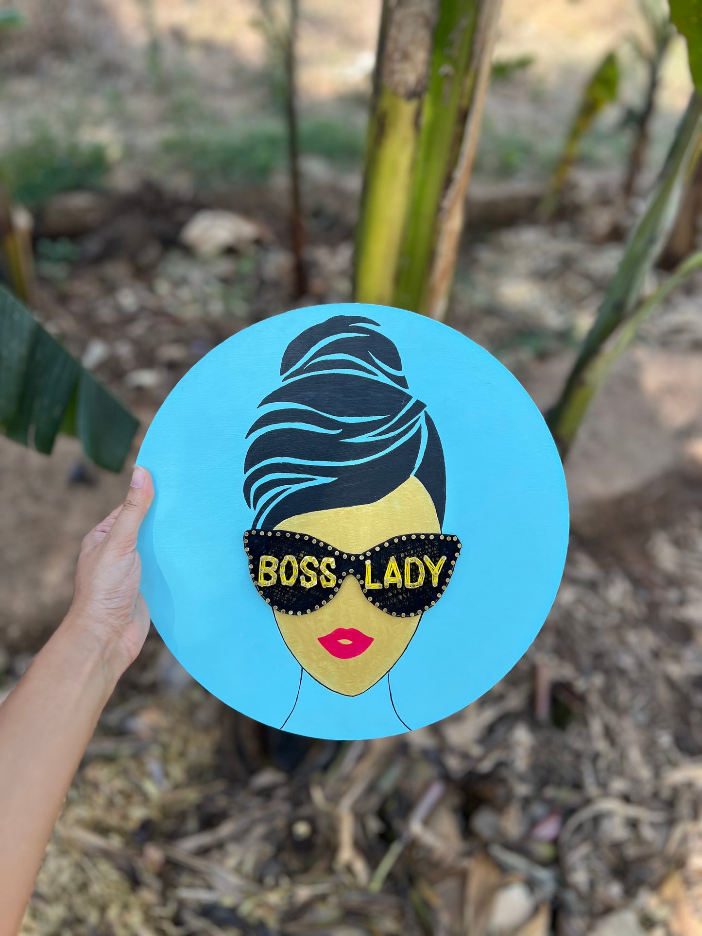 Boss Lady String Art