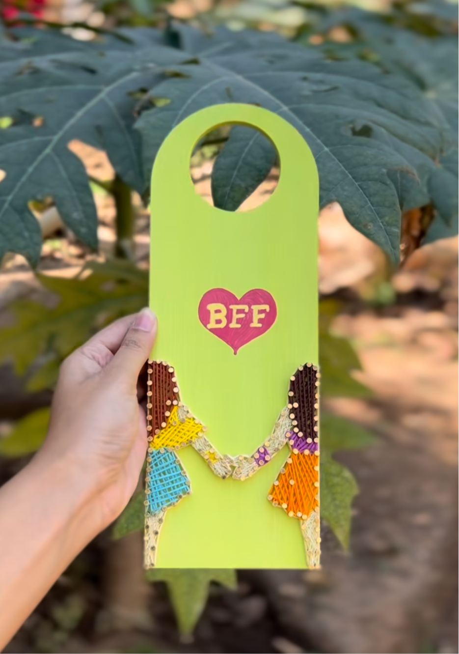 BFF Friends String Art