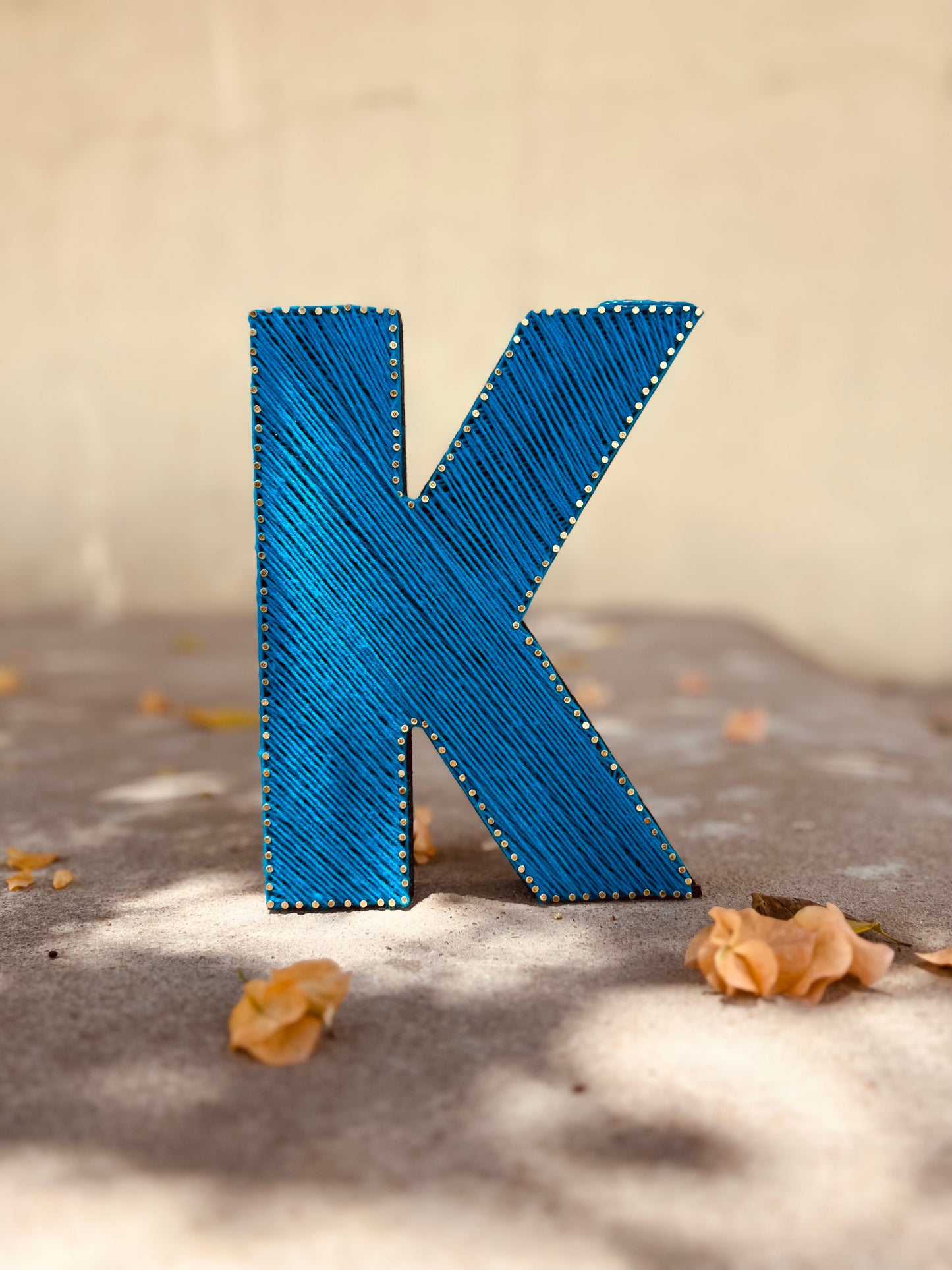 Single Alphabet String Art