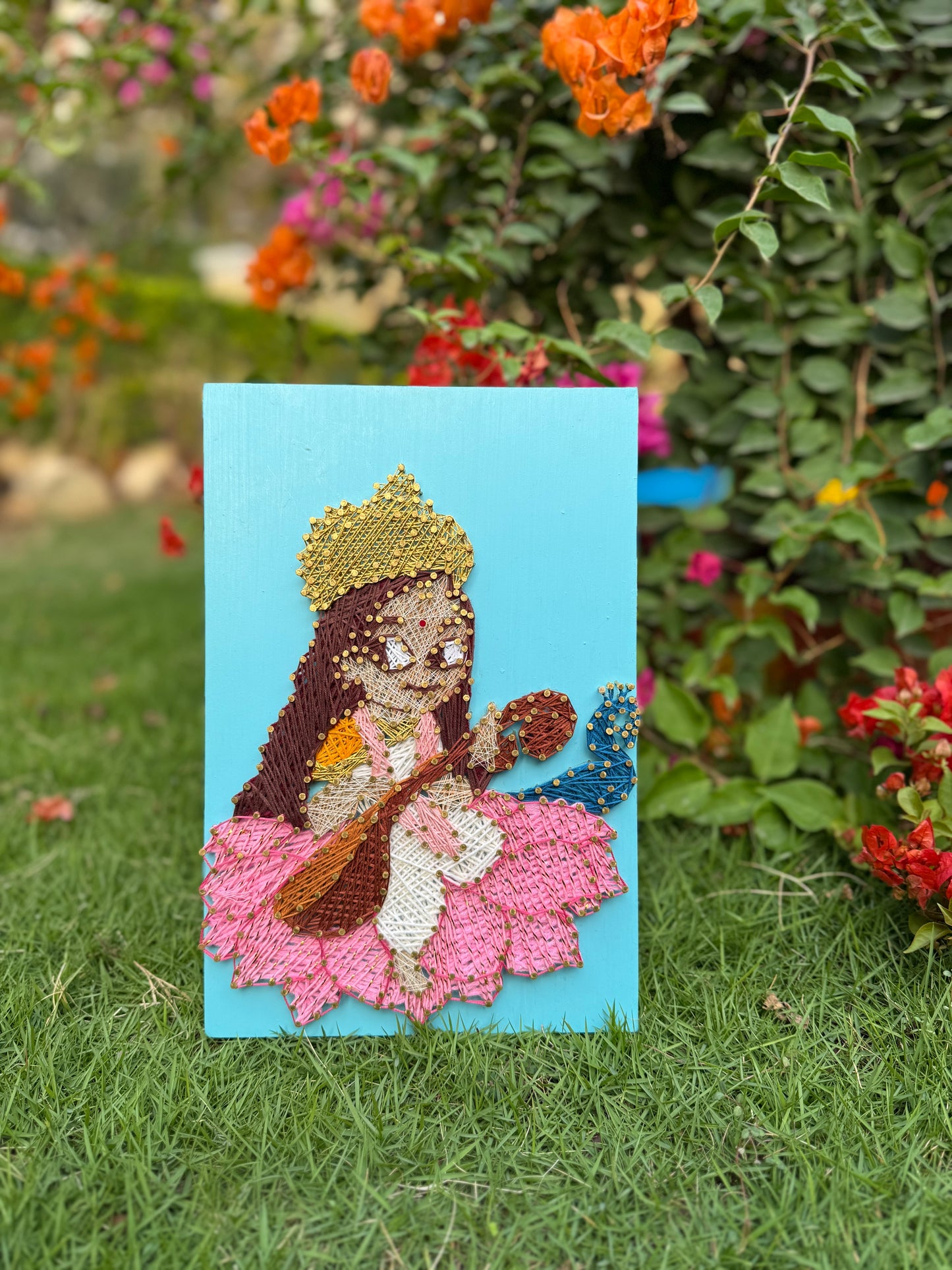 Saraswati String Art