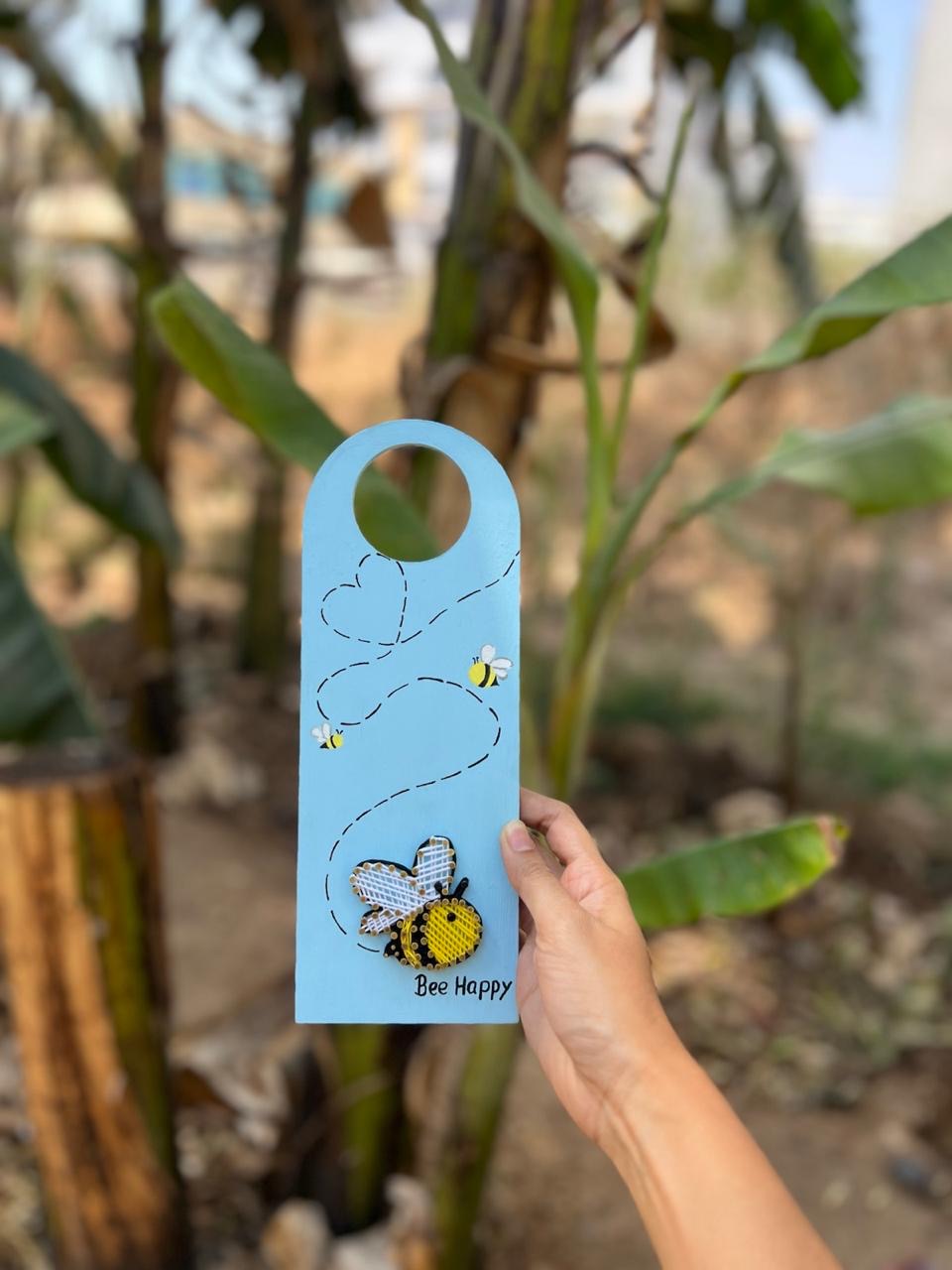 Bee Happy String Art