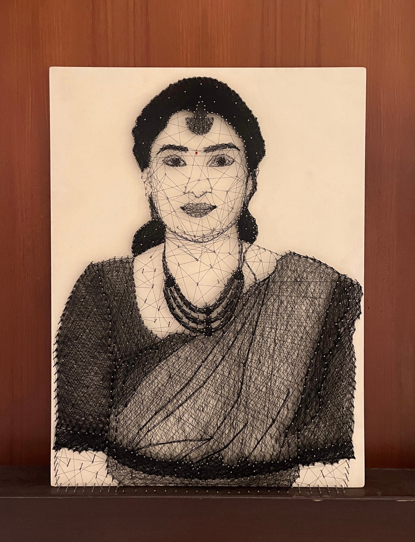 Single Portrait String Art