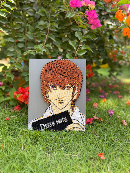 Light Yagami String Art