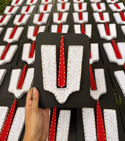 Venkateshwara Swamy Naamam String Art